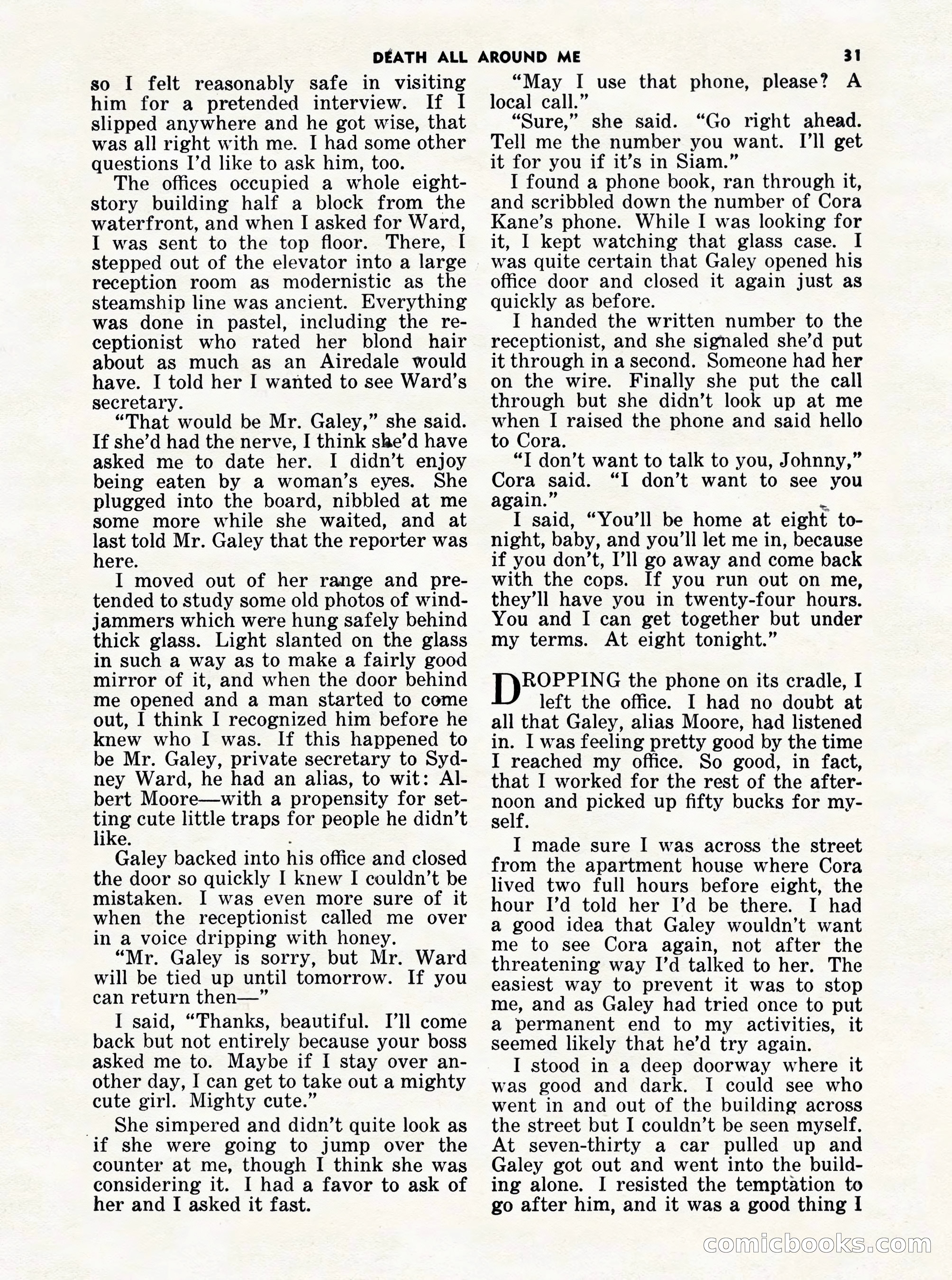 5 Detective Novels Magazine Cover — page 31 of 132