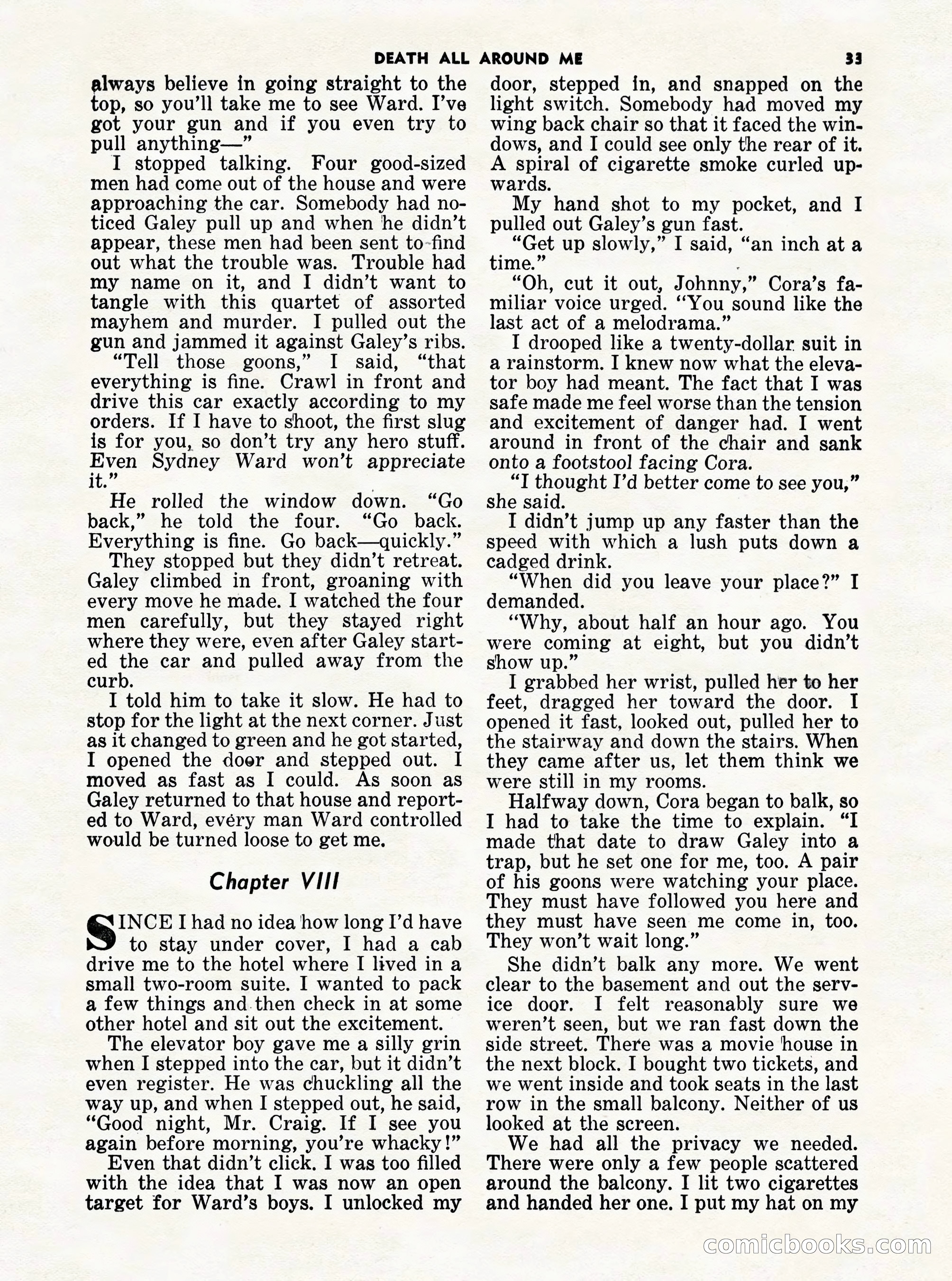 5 Detective Novels Magazine Cover — page 33 of 132