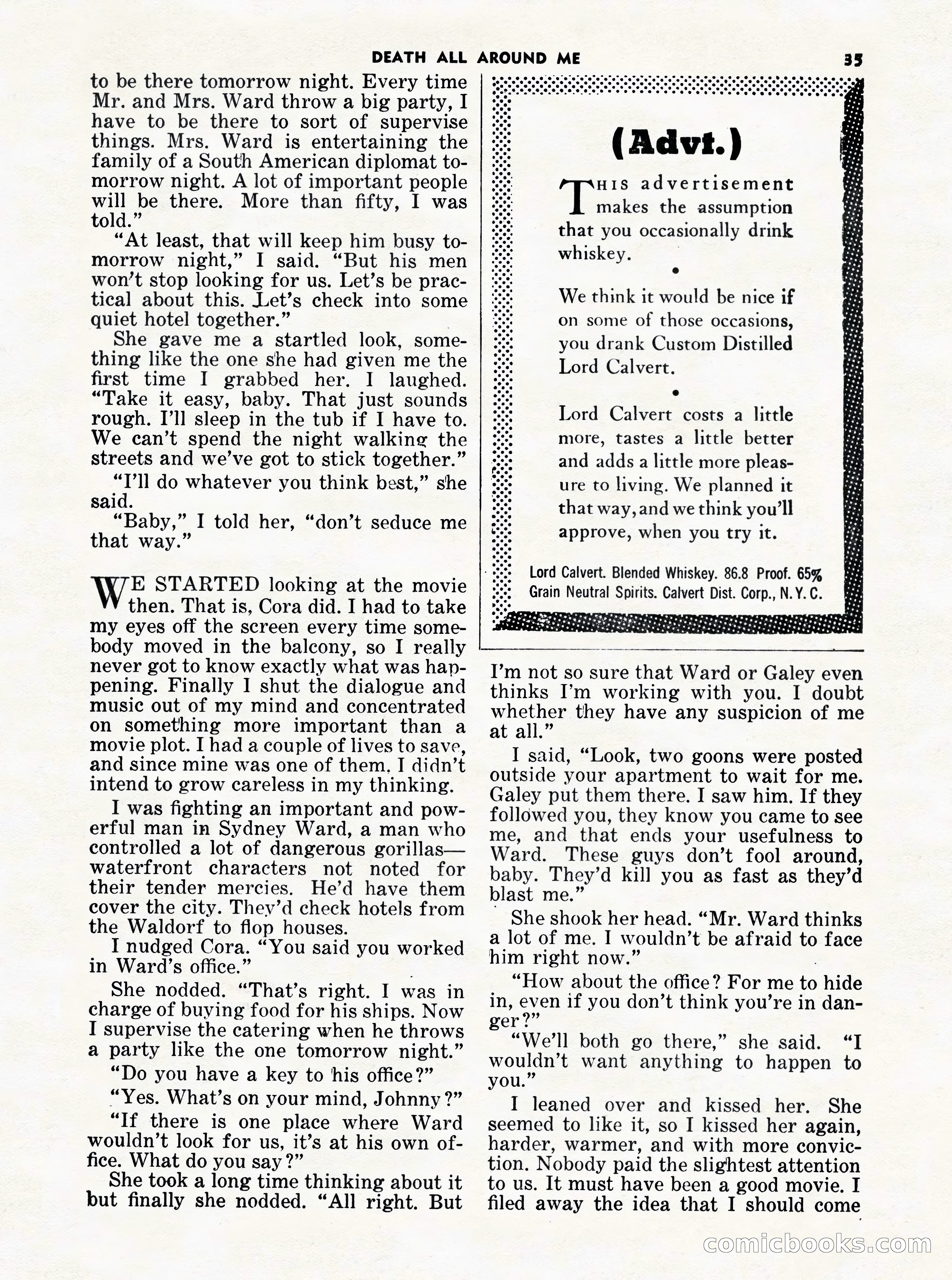 5 Detective Novels Magazine Cover — page 35 of 132