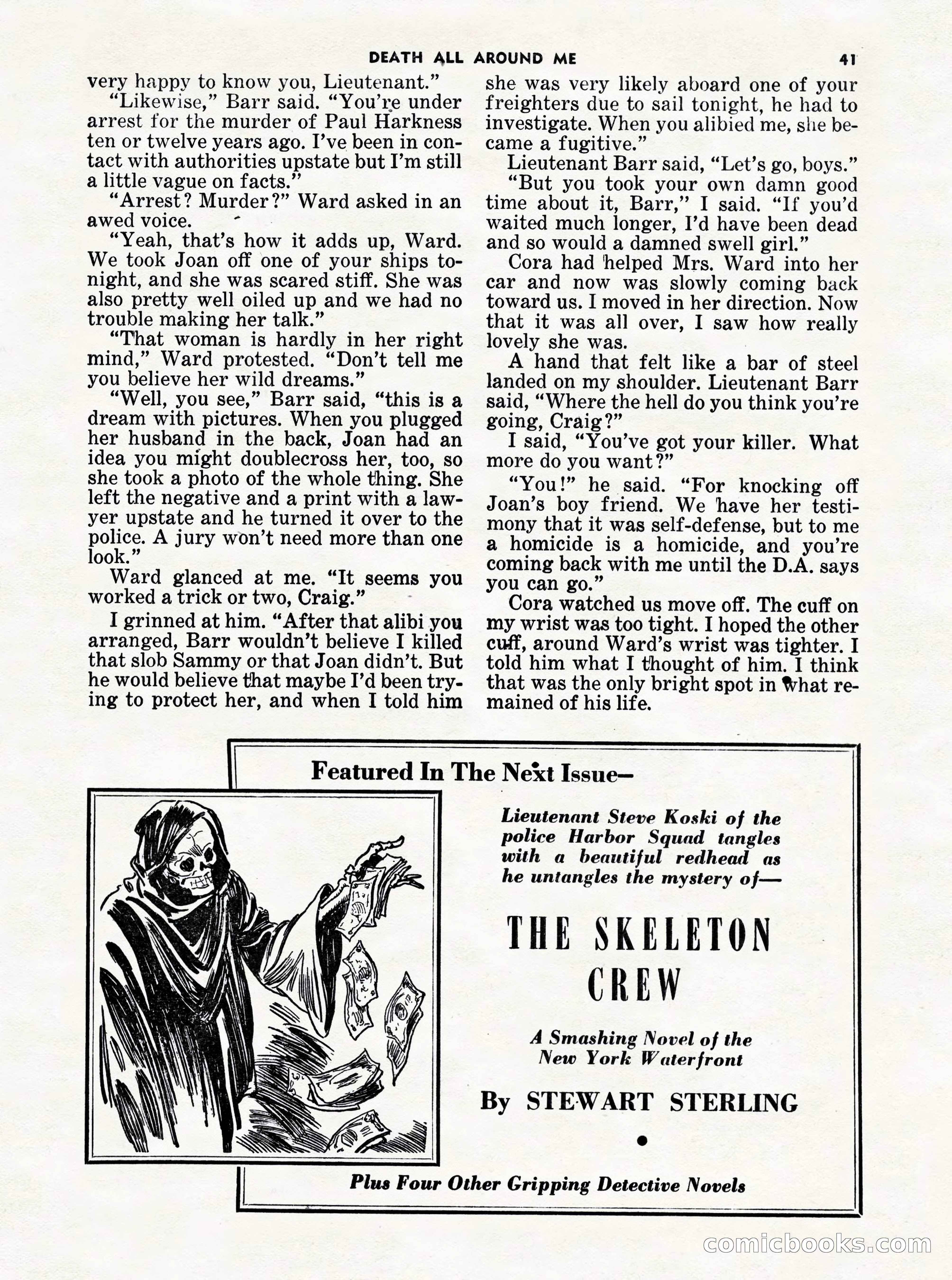 5 Detective Novels Magazine Cover — page 41 of 132