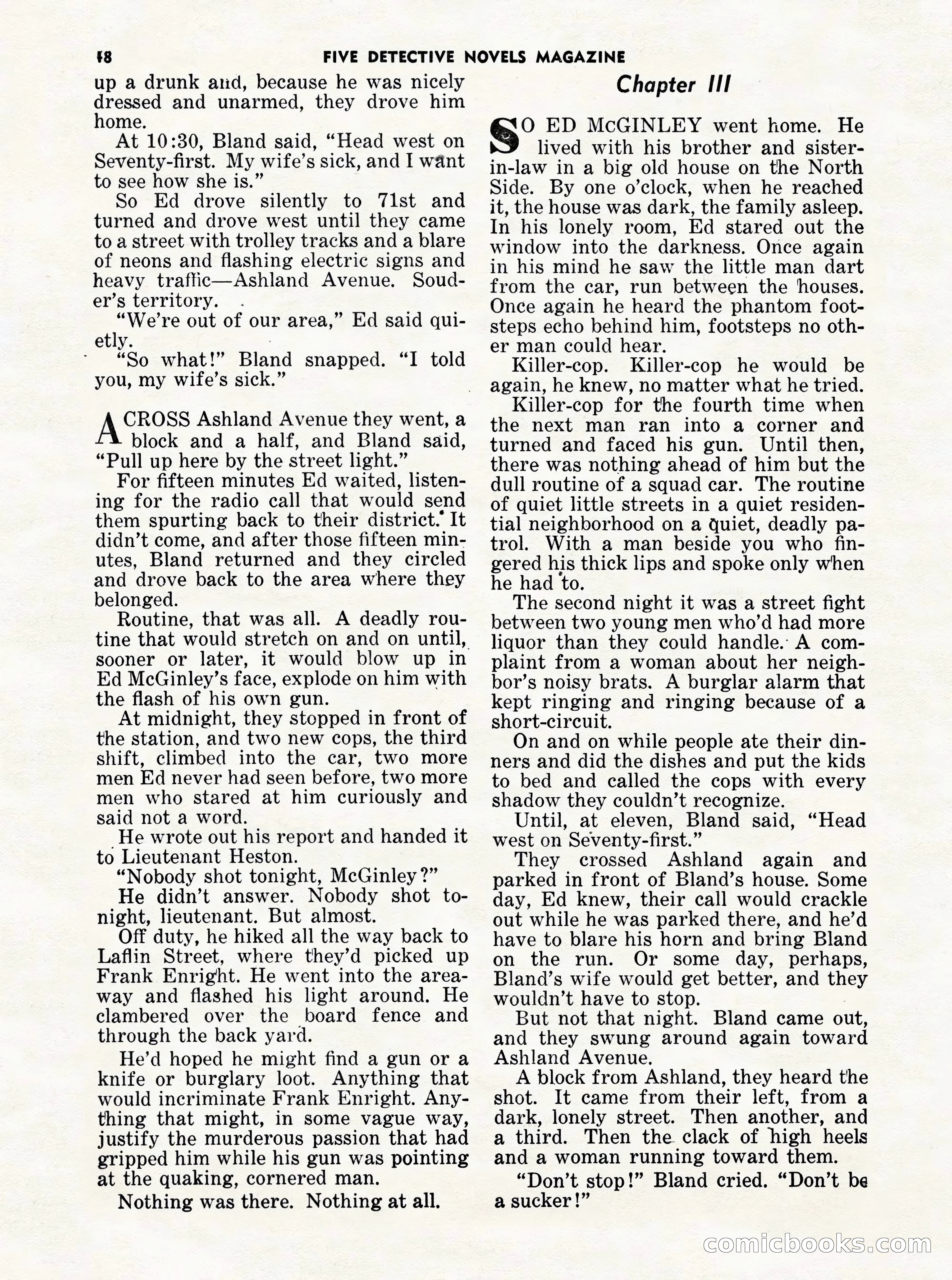 5 Detective Novels Magazine Cover — page 48 of 132