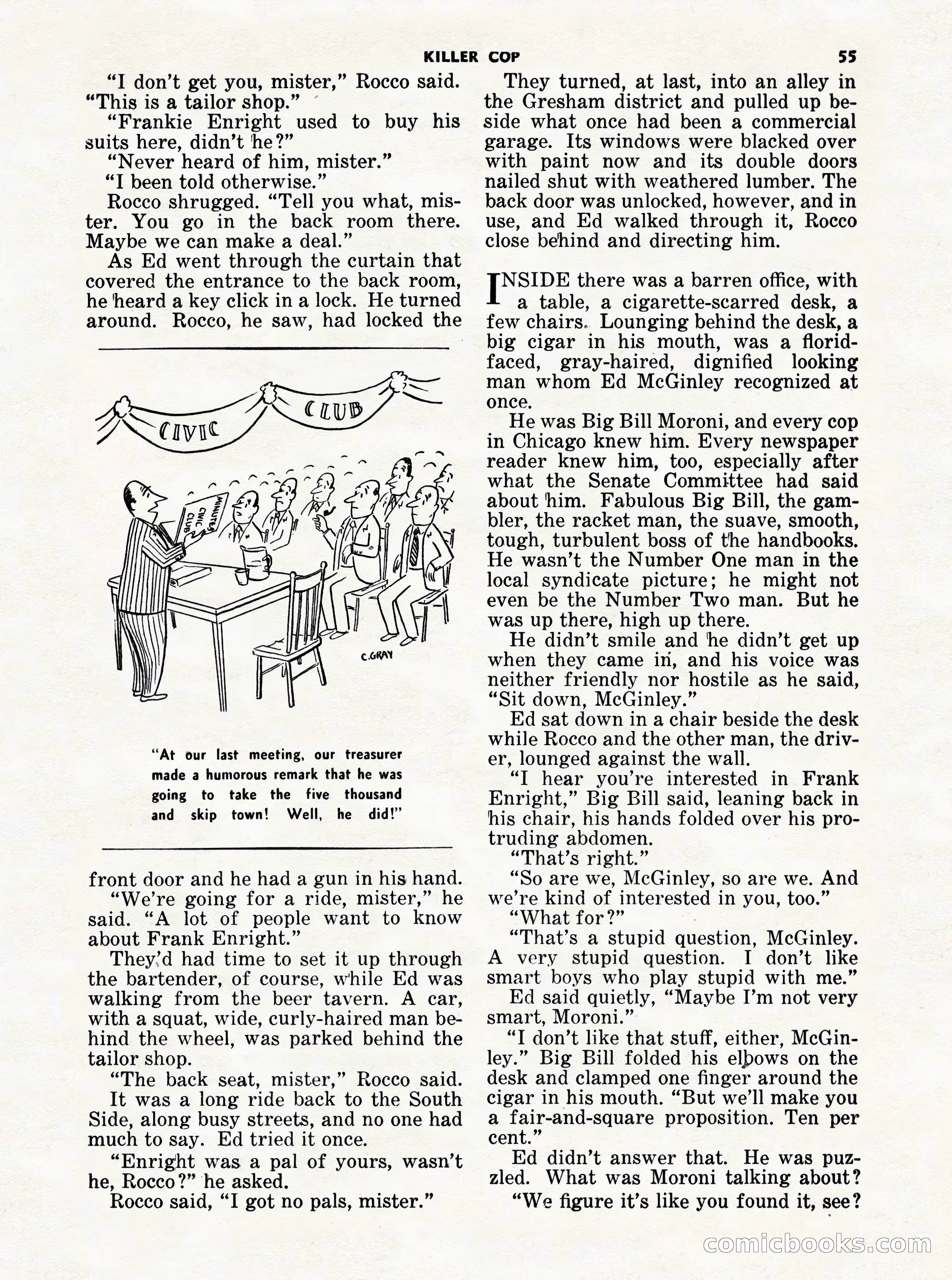 5 Detective Novels Magazine Cover — page 55 of 132