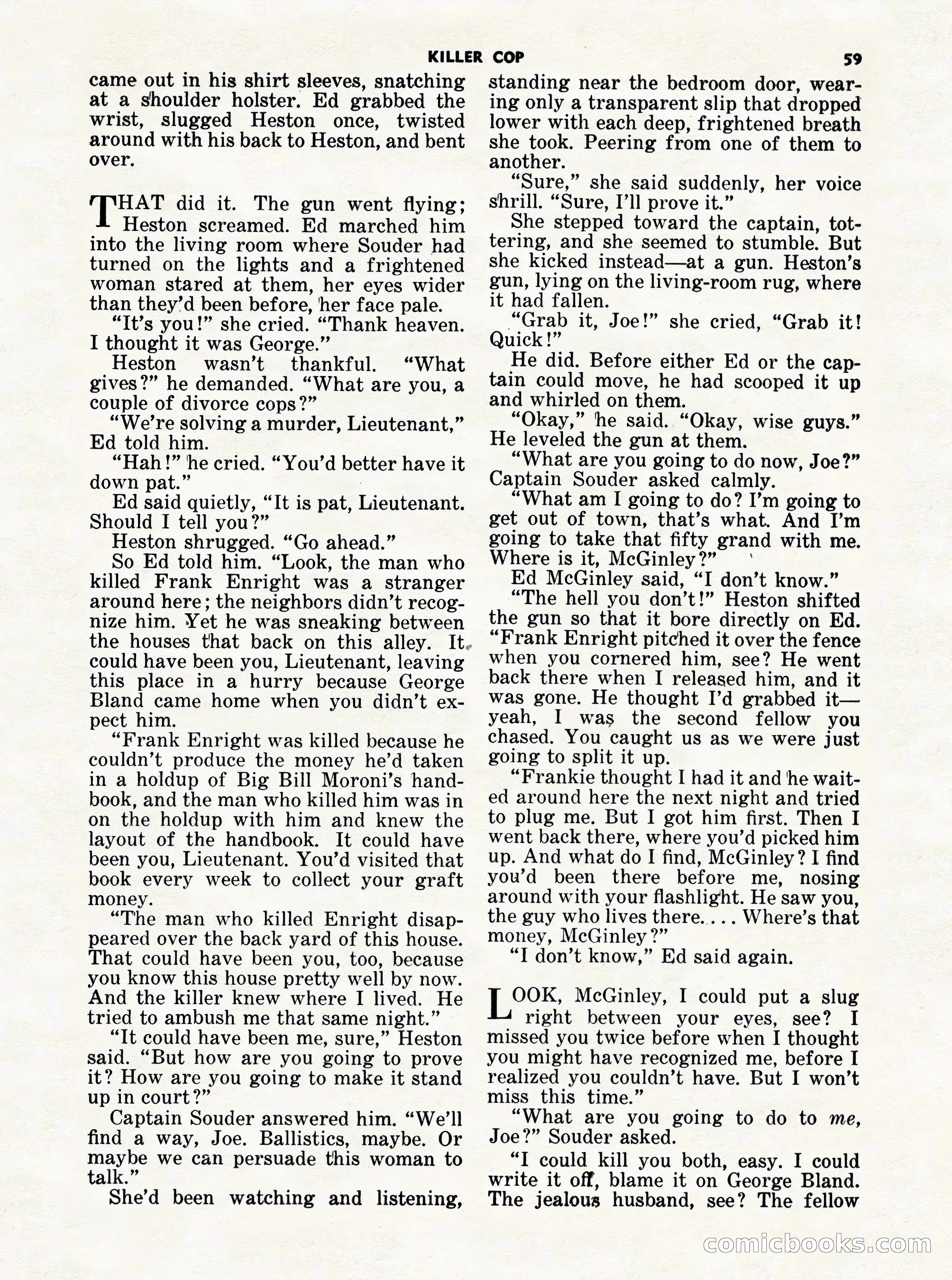 5 Detective Novels Magazine Cover — page 59 of 132