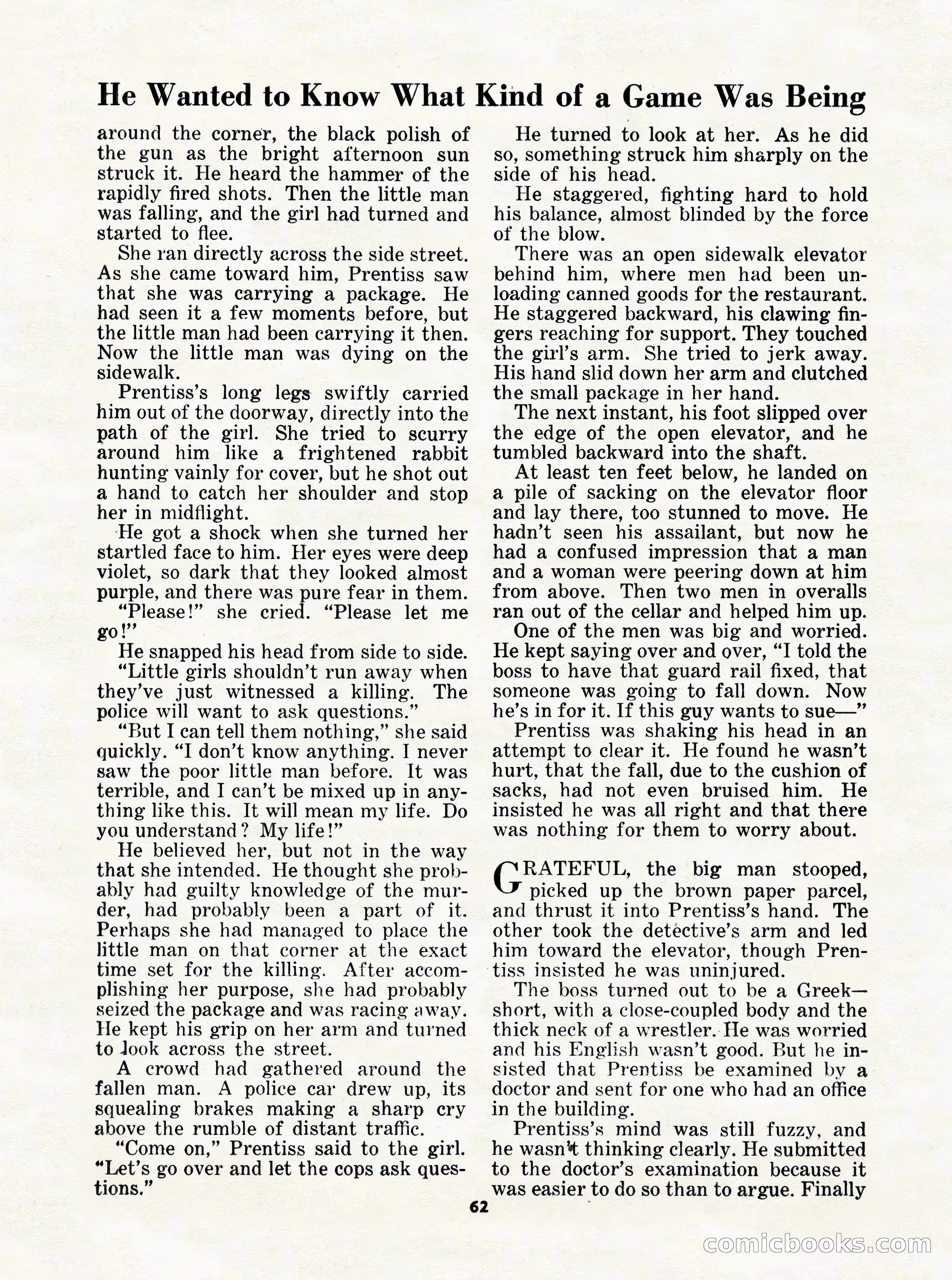 5 Detective Novels Magazine Cover — page 62 of 132