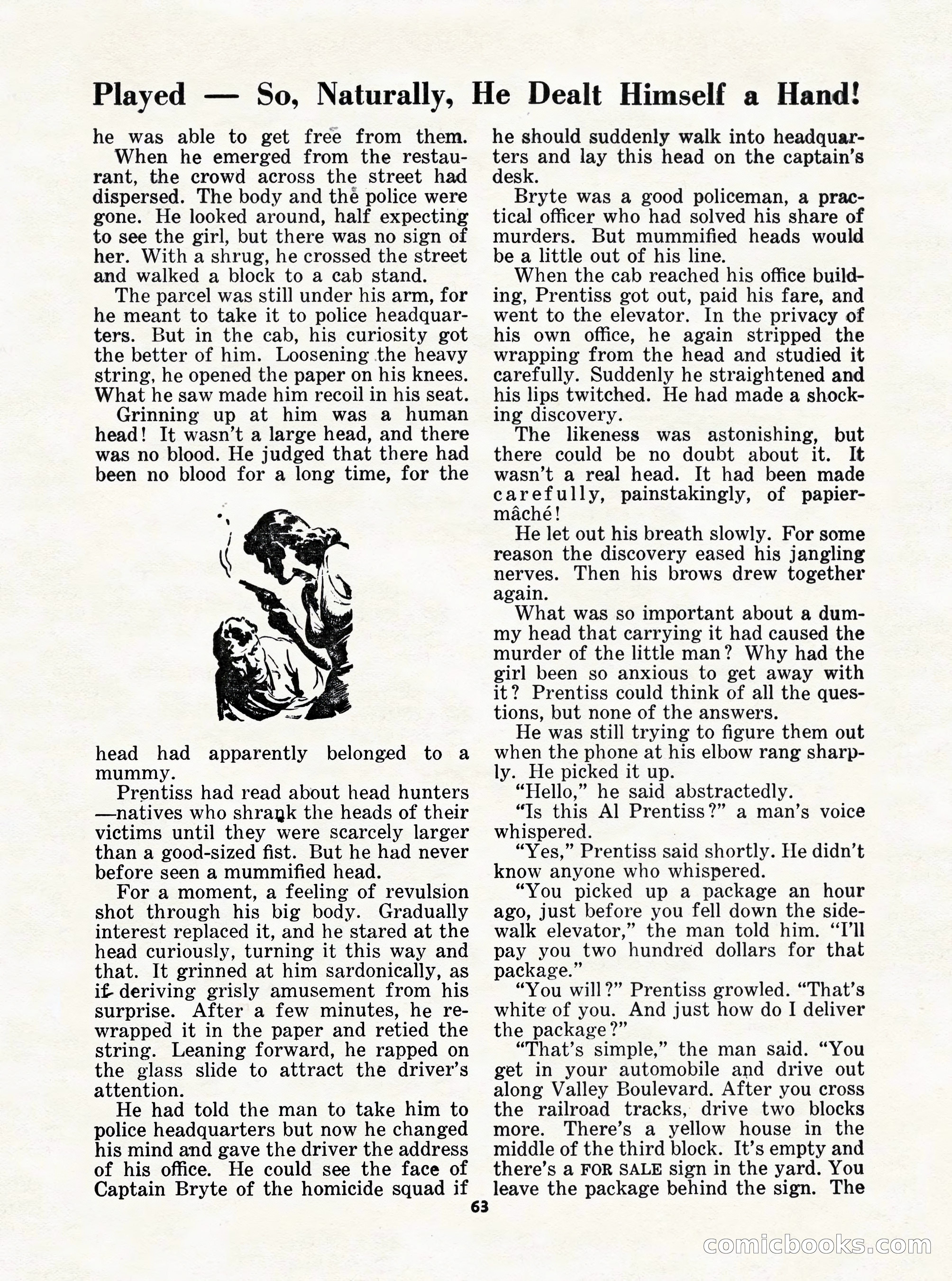 5 Detective Novels Magazine Cover — page 63 of 132