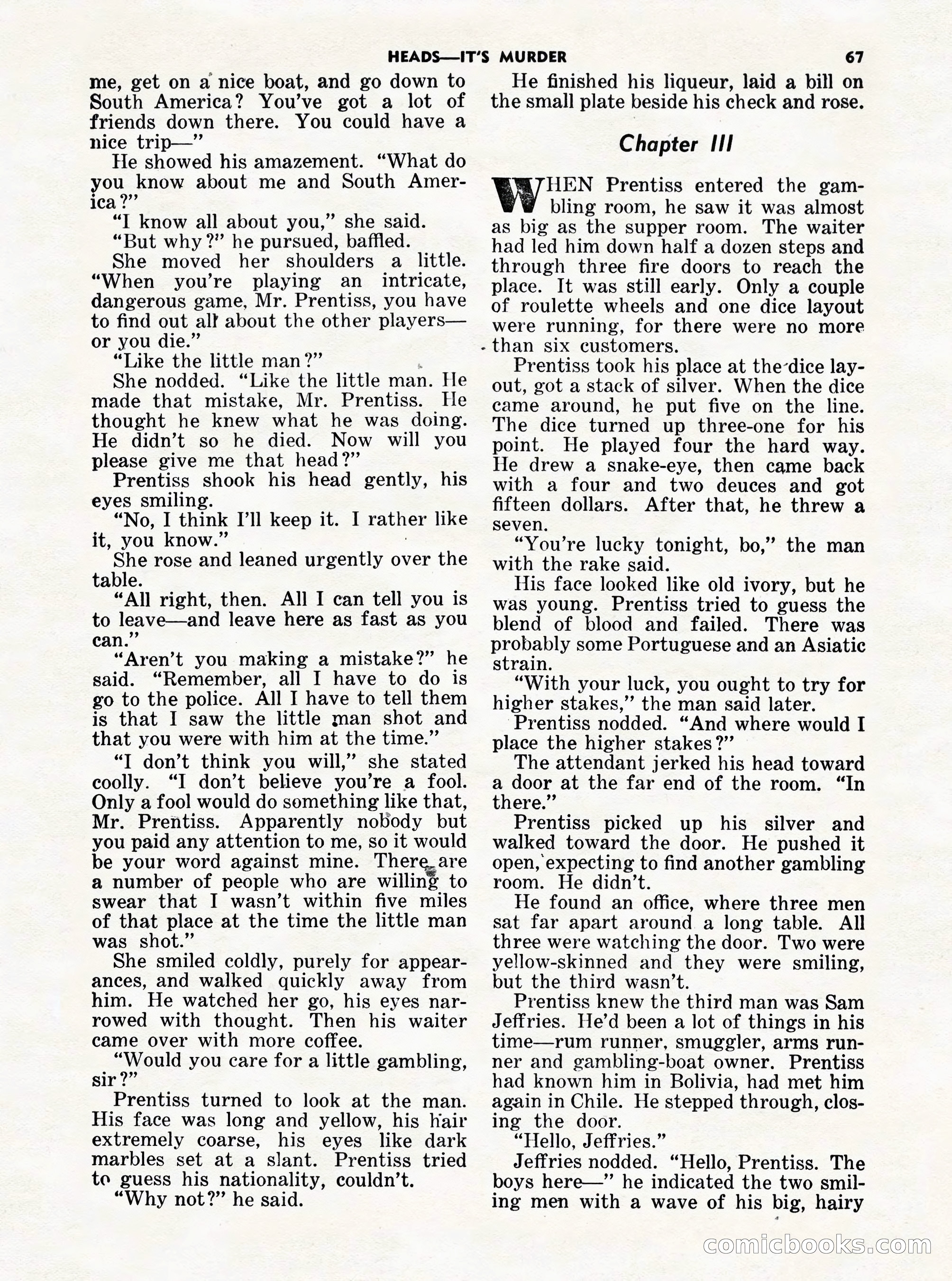 5 Detective Novels Magazine Cover — page 67 of 132