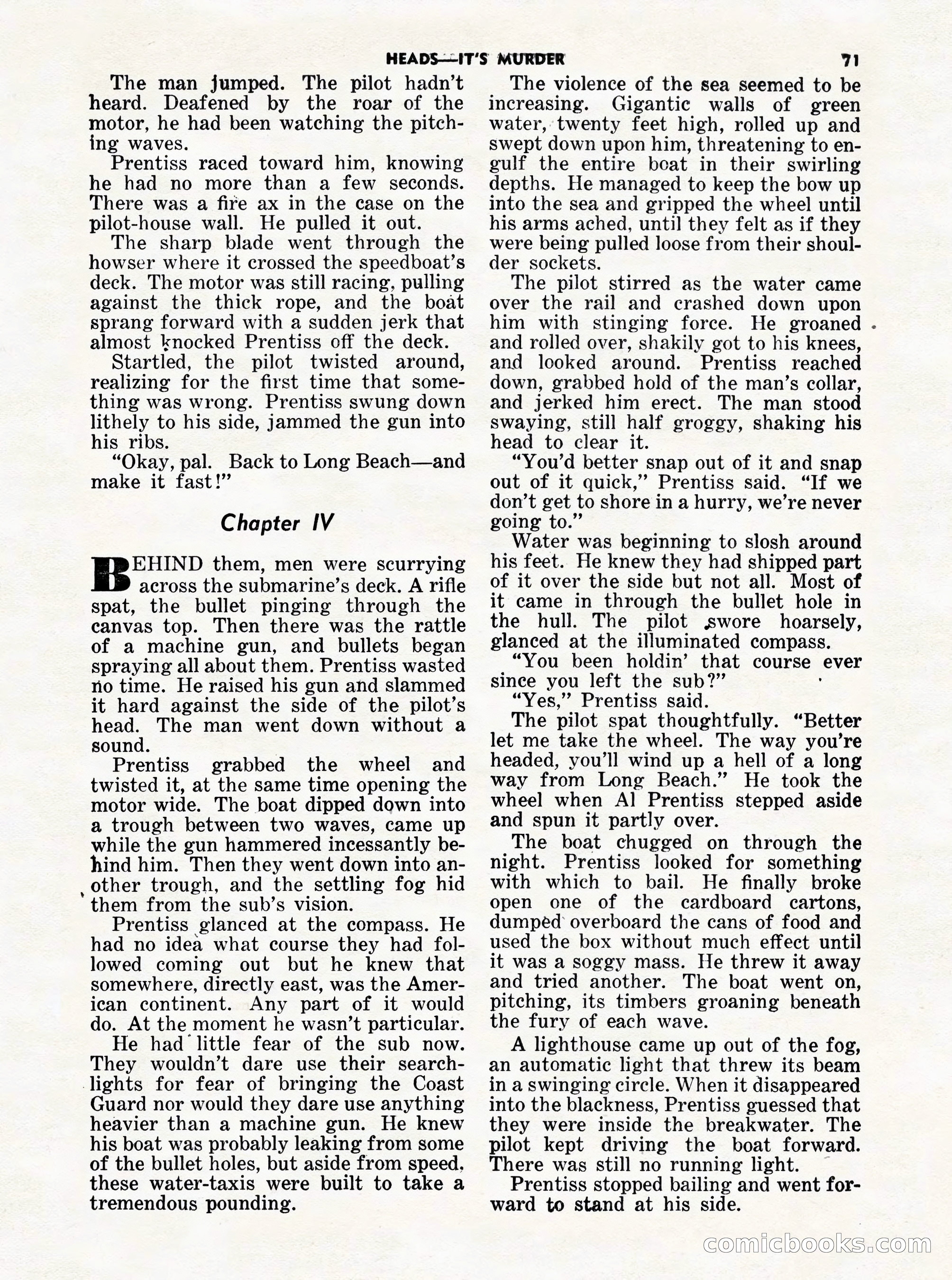 5 Detective Novels Magazine Cover — page 71 of 132