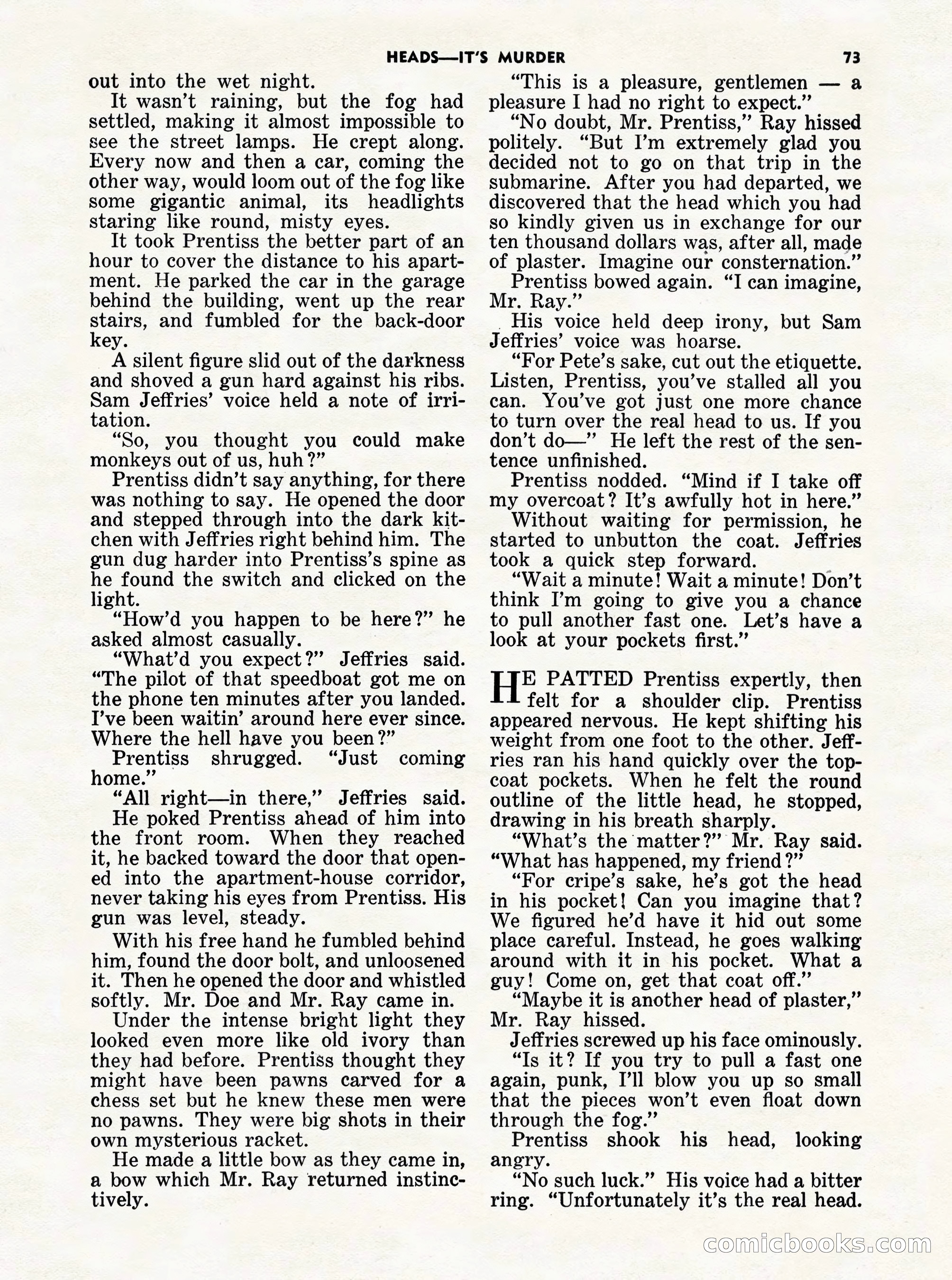 5 Detective Novels Magazine Cover — page 73 of 132