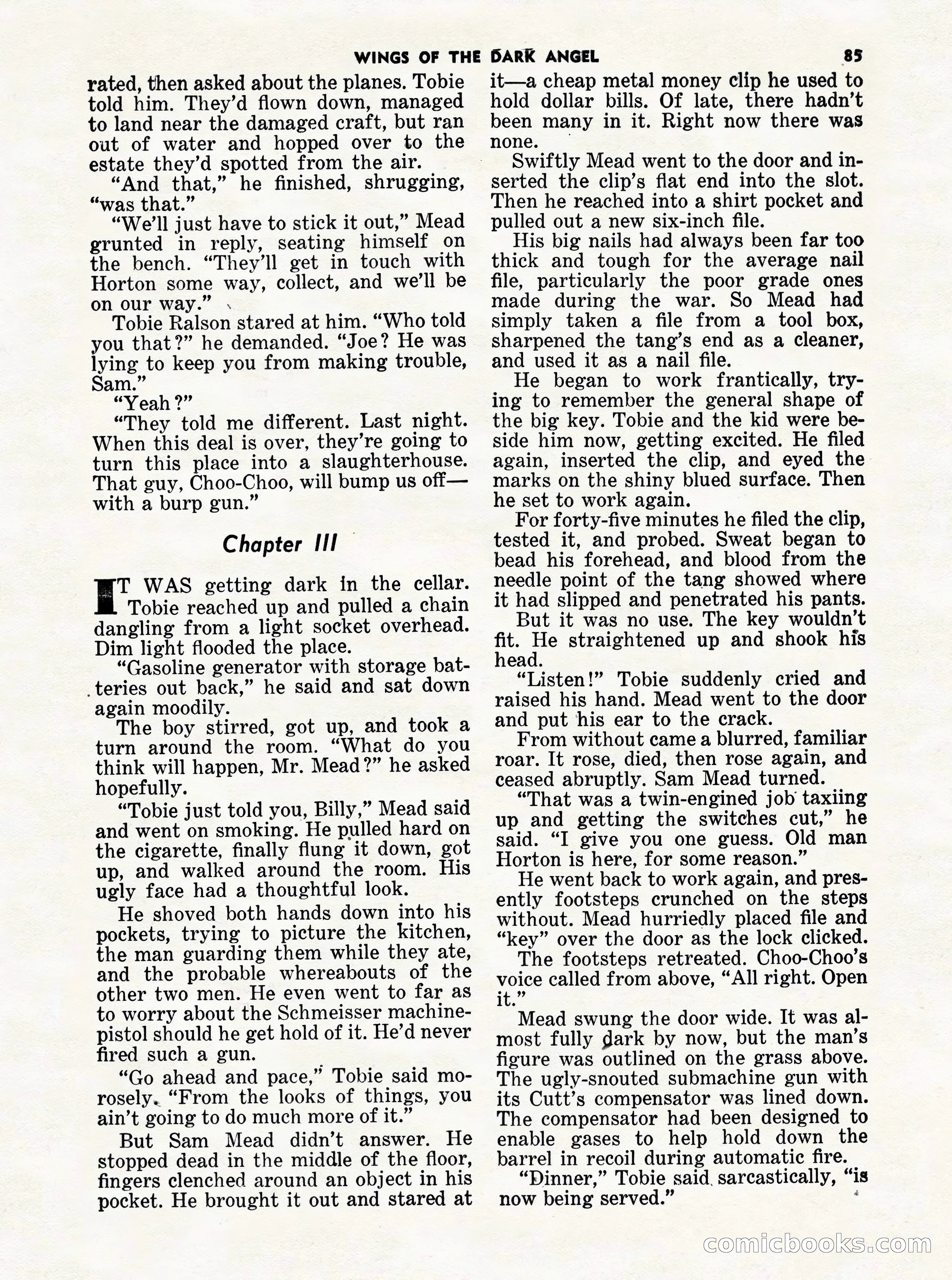 5 Detective Novels Magazine Cover — page 85 of 132
