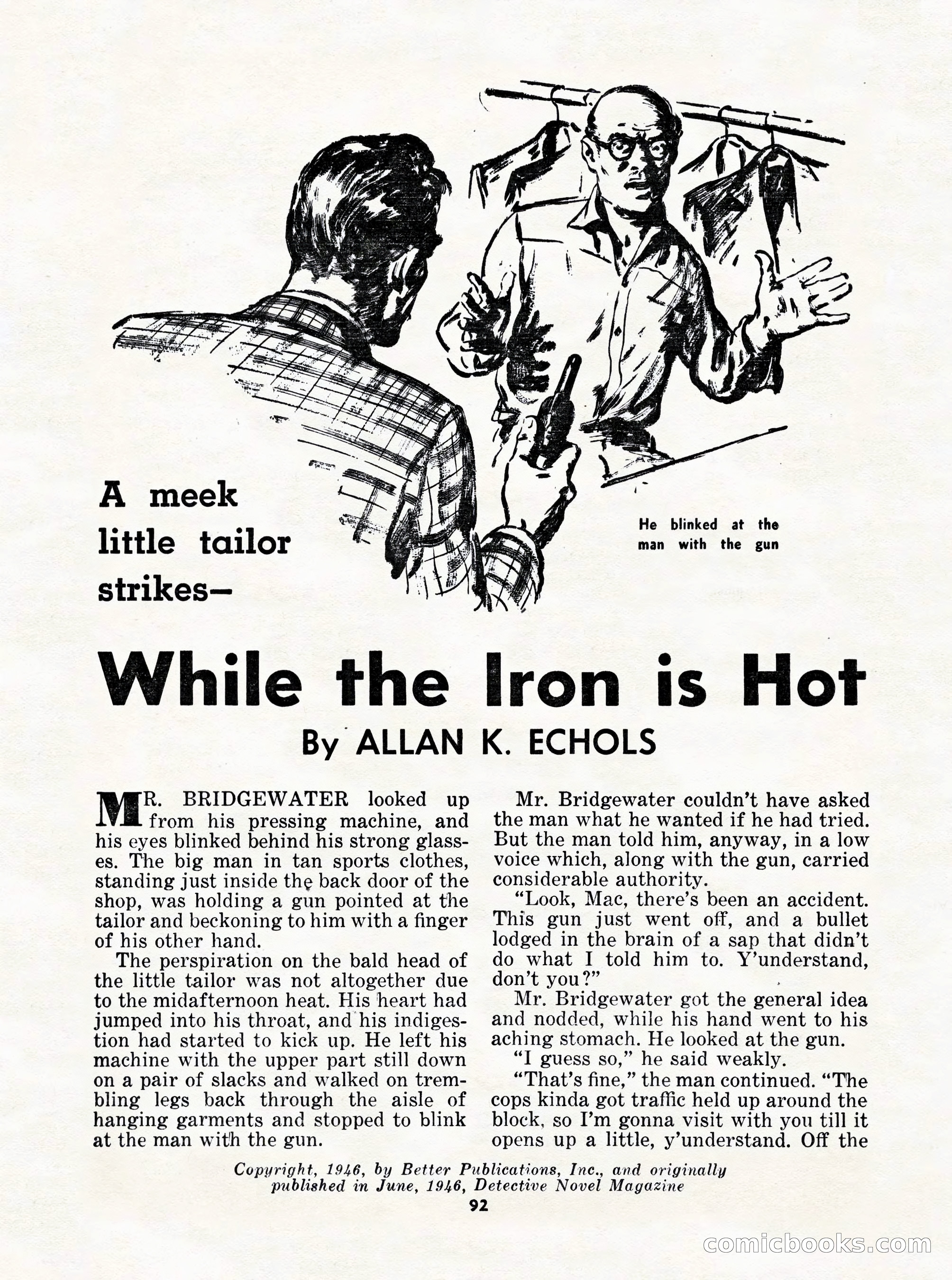 5 Detective Novels Magazine Cover — page 92 of 132
