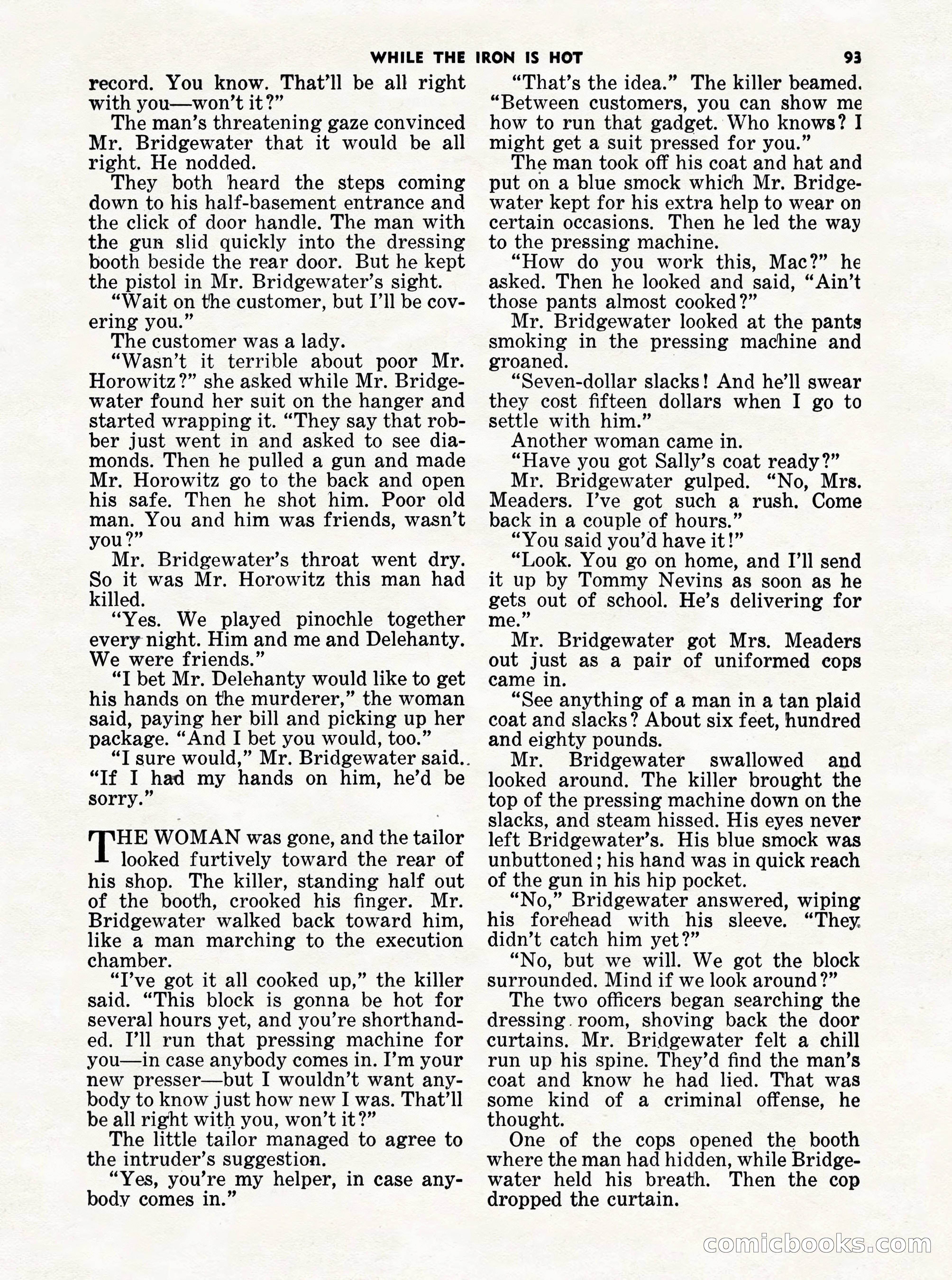 5 Detective Novels Magazine Cover — page 93 of 132