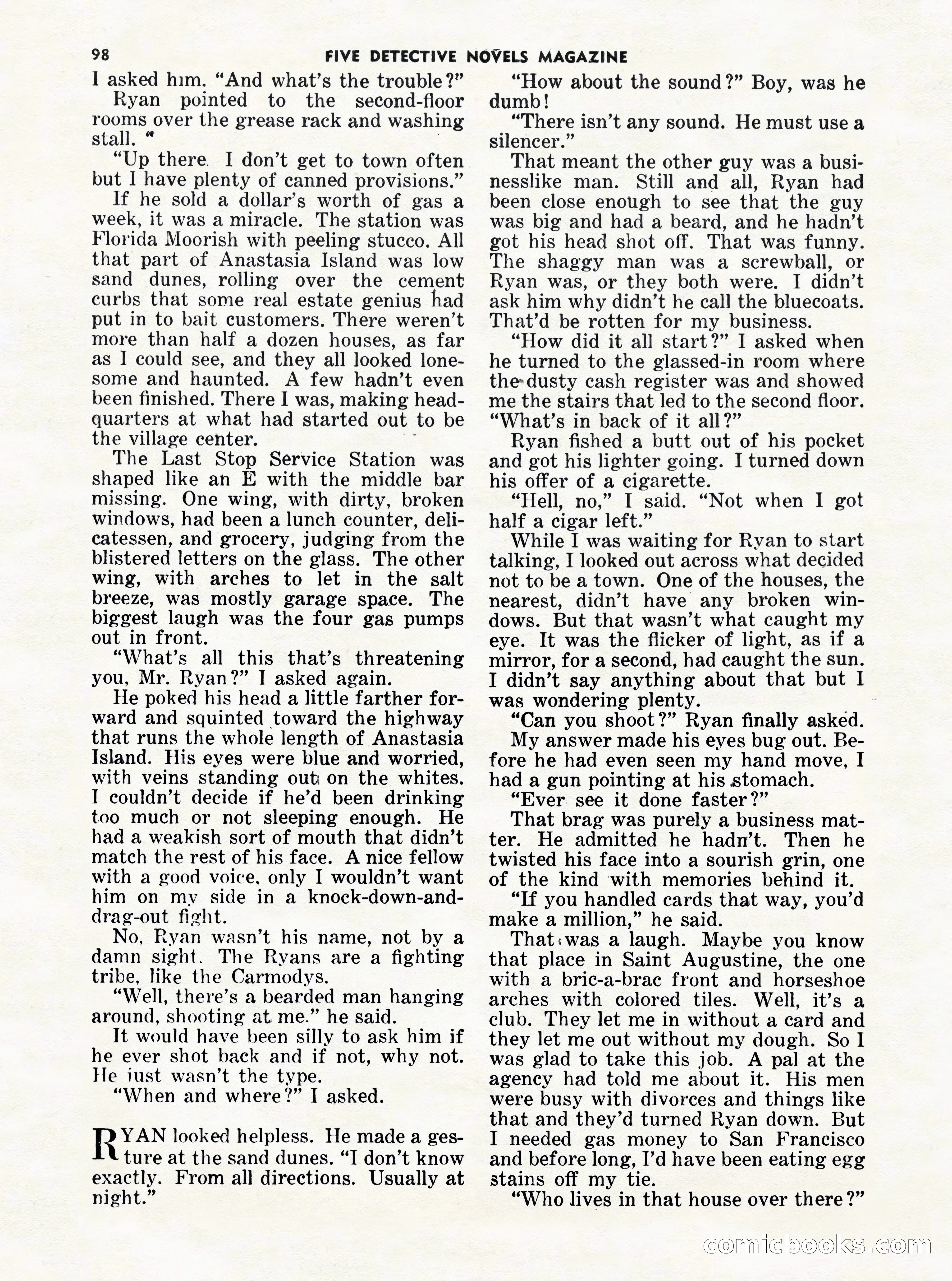 5 Detective Novels Magazine Cover — page 98 of 132