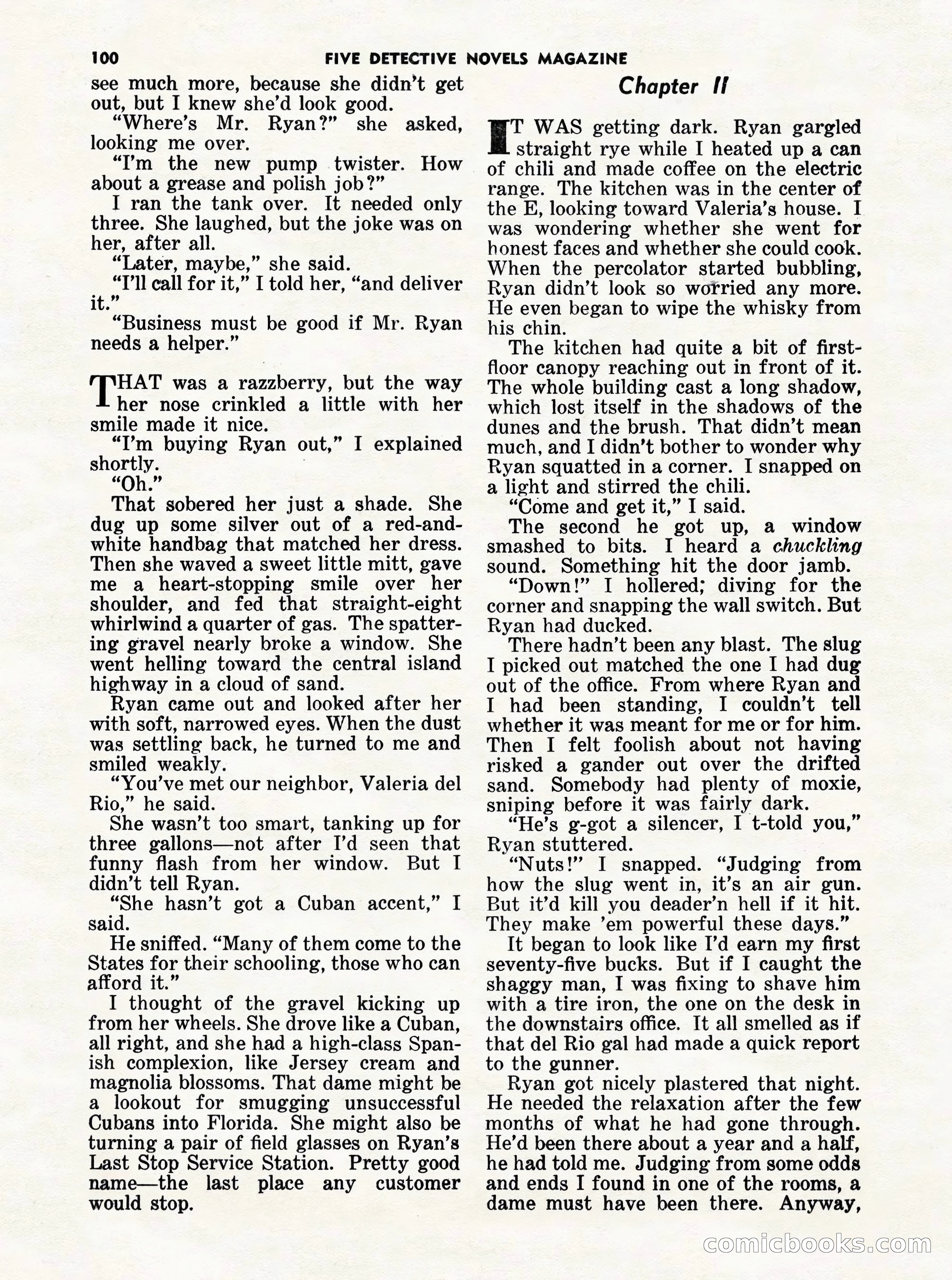 5 Detective Novels Magazine Cover — page 100 of 132