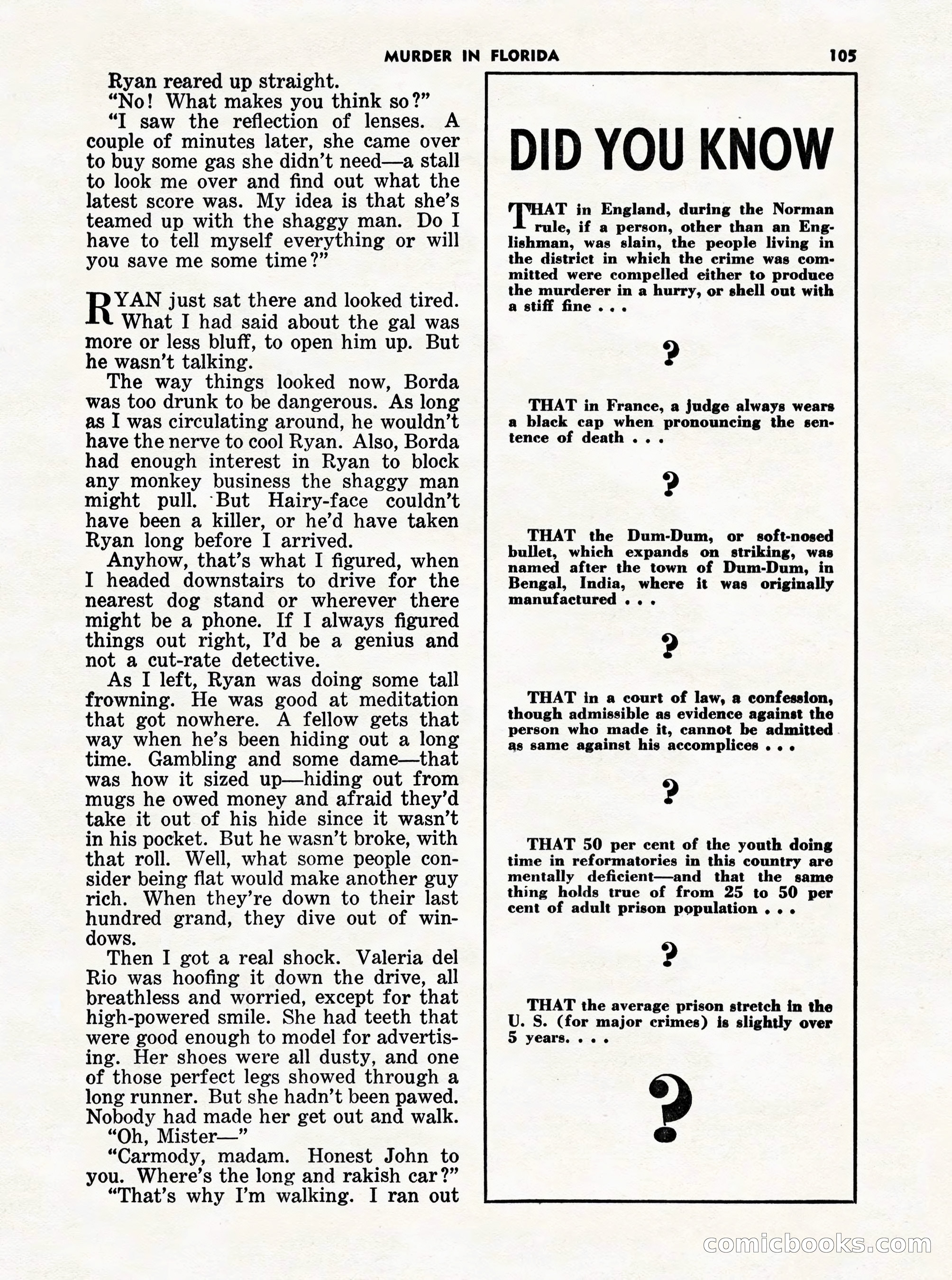 5 Detective Novels Magazine Cover — page 105 of 132