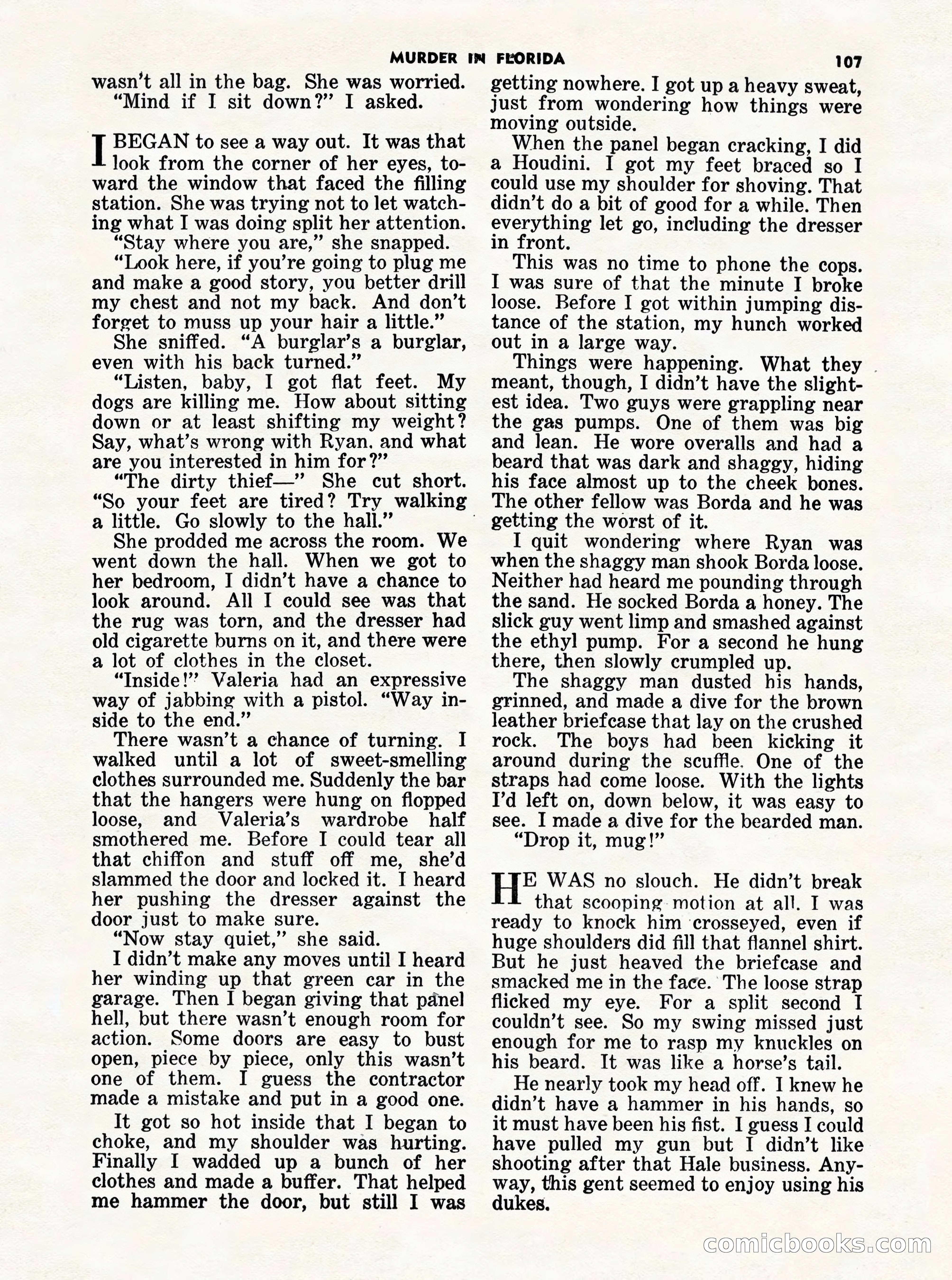 5 Detective Novels Magazine Cover — page 107 of 132