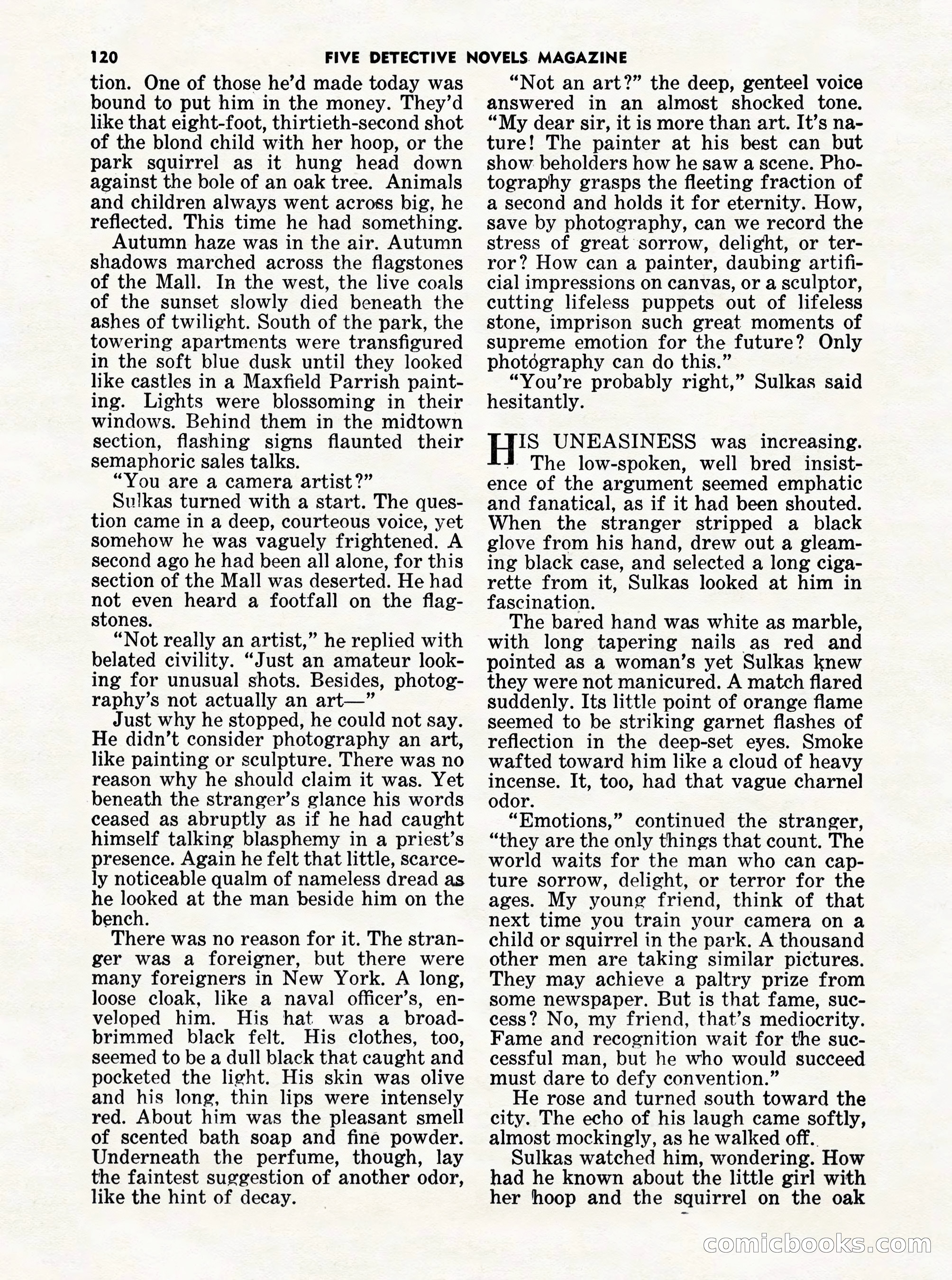 5 Detective Novels Magazine Cover — page 120 of 132