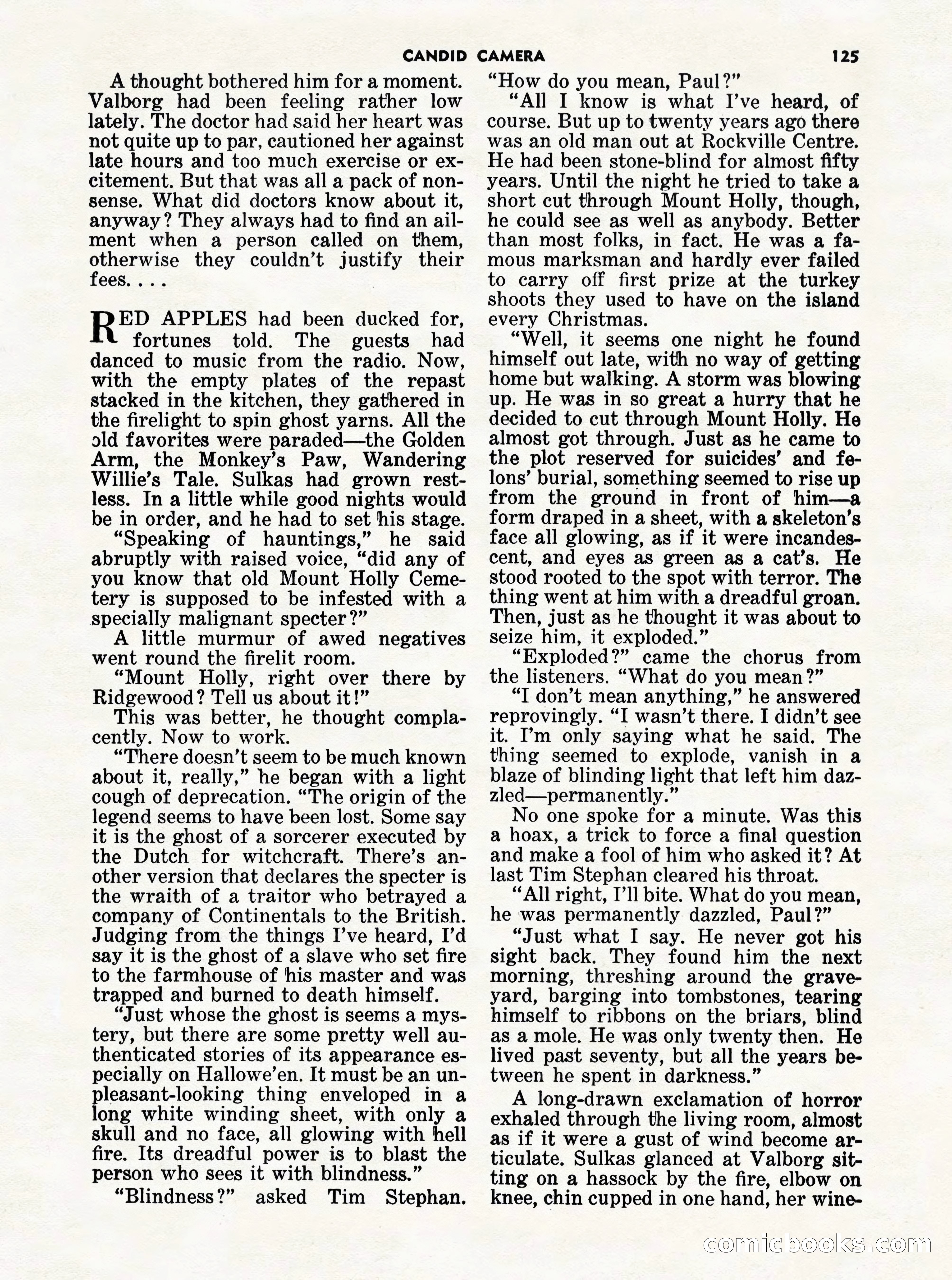 5 Detective Novels Magazine Cover — page 125 of 132
