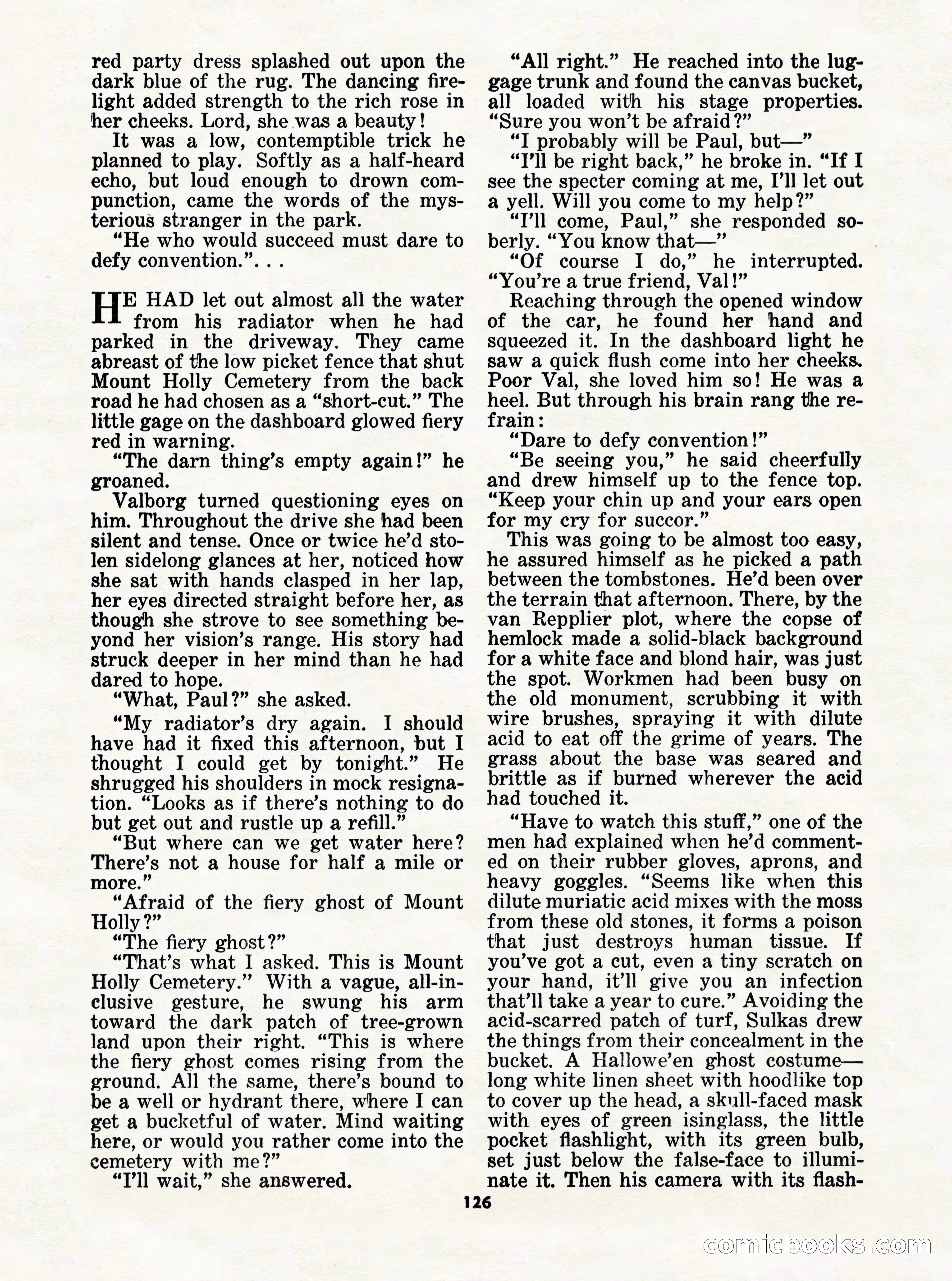 5 Detective Novels Magazine Cover — page 126 of 132