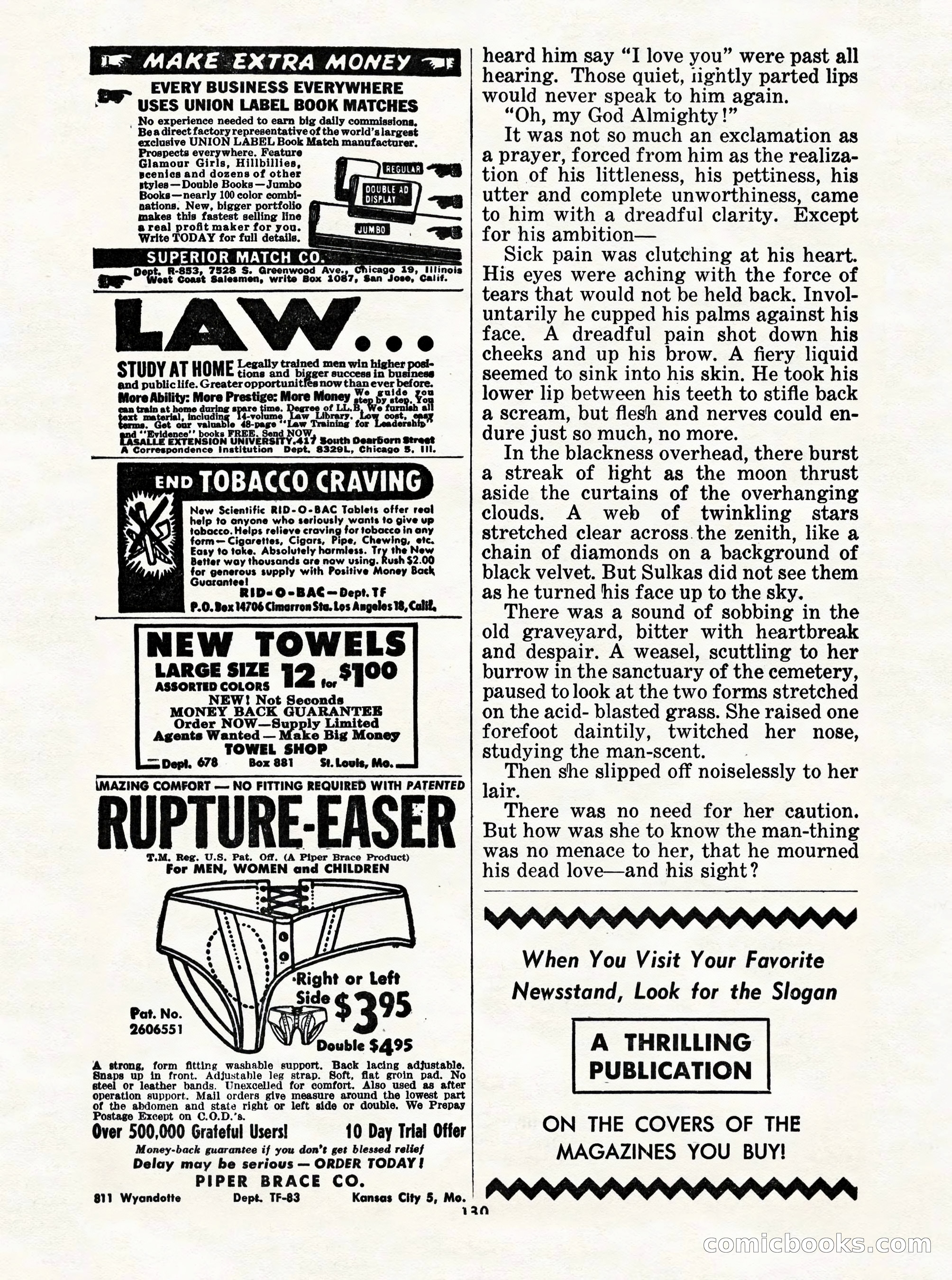 5 Detective Novels Magazine Cover — page 130 of 132