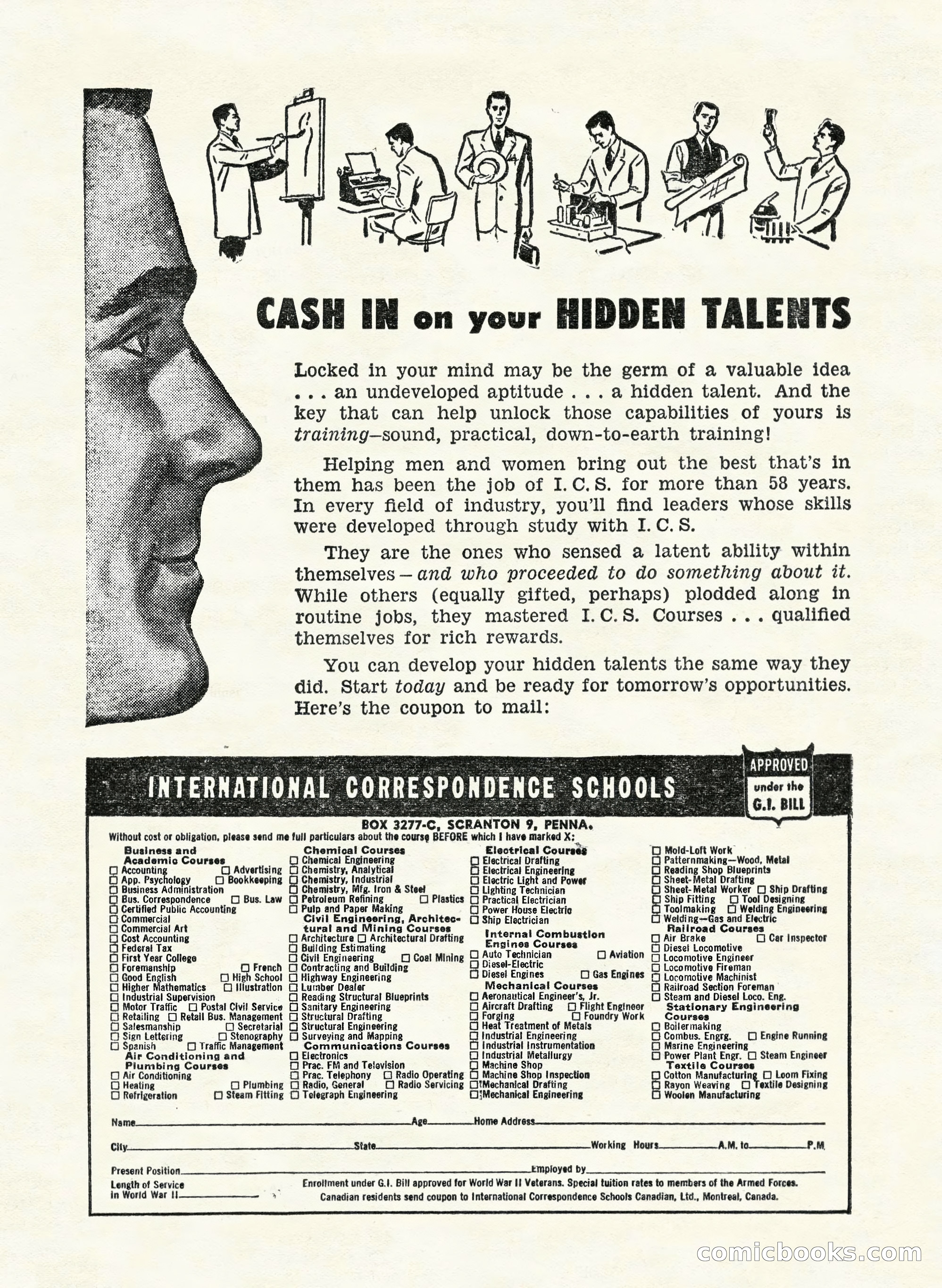A. Merritt's Fantasy Magazine, February 1950 — page 5 of 132