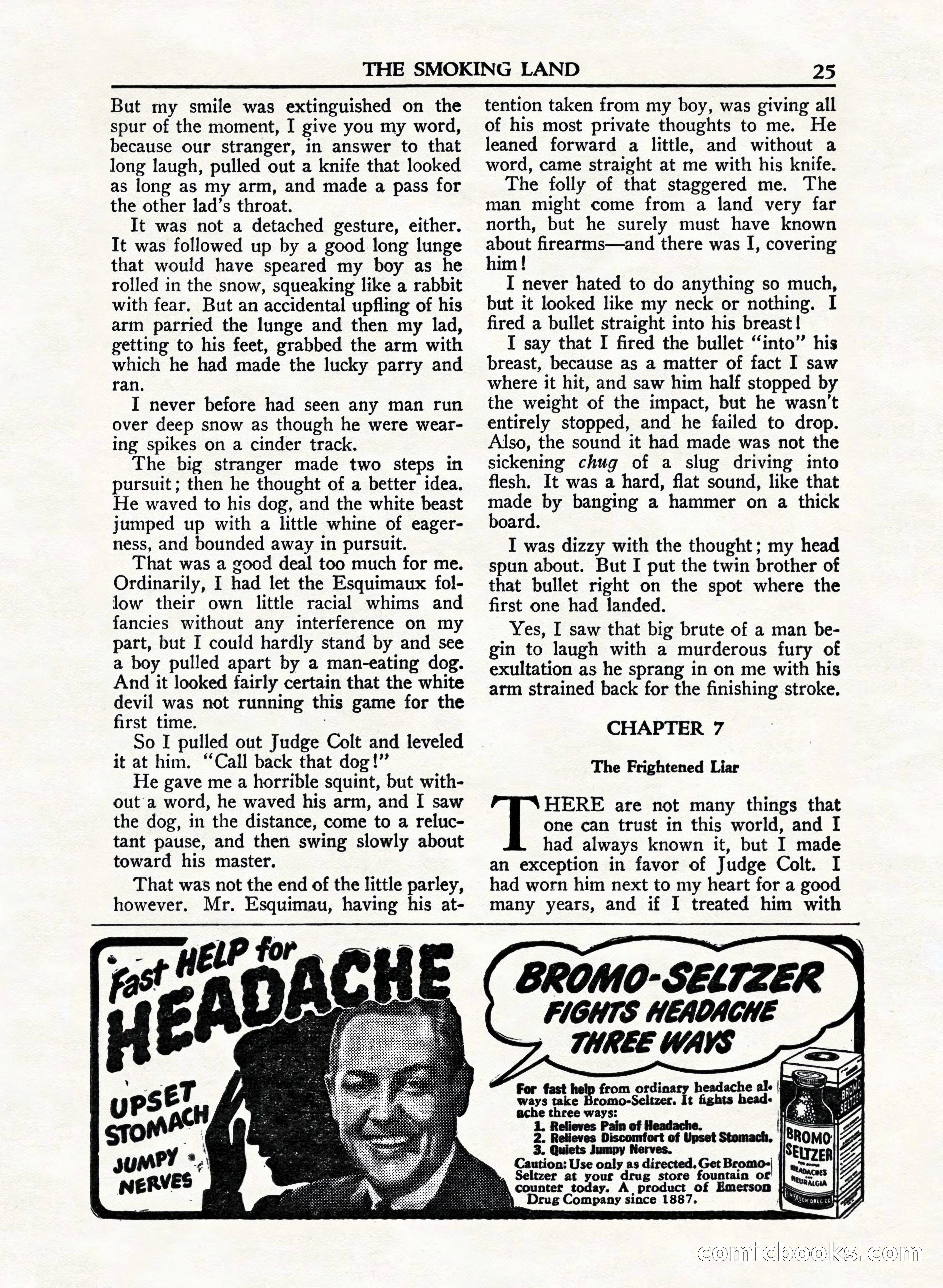 A. Merritt's Fantasy Magazine, February 1950 — page 25 of 132
