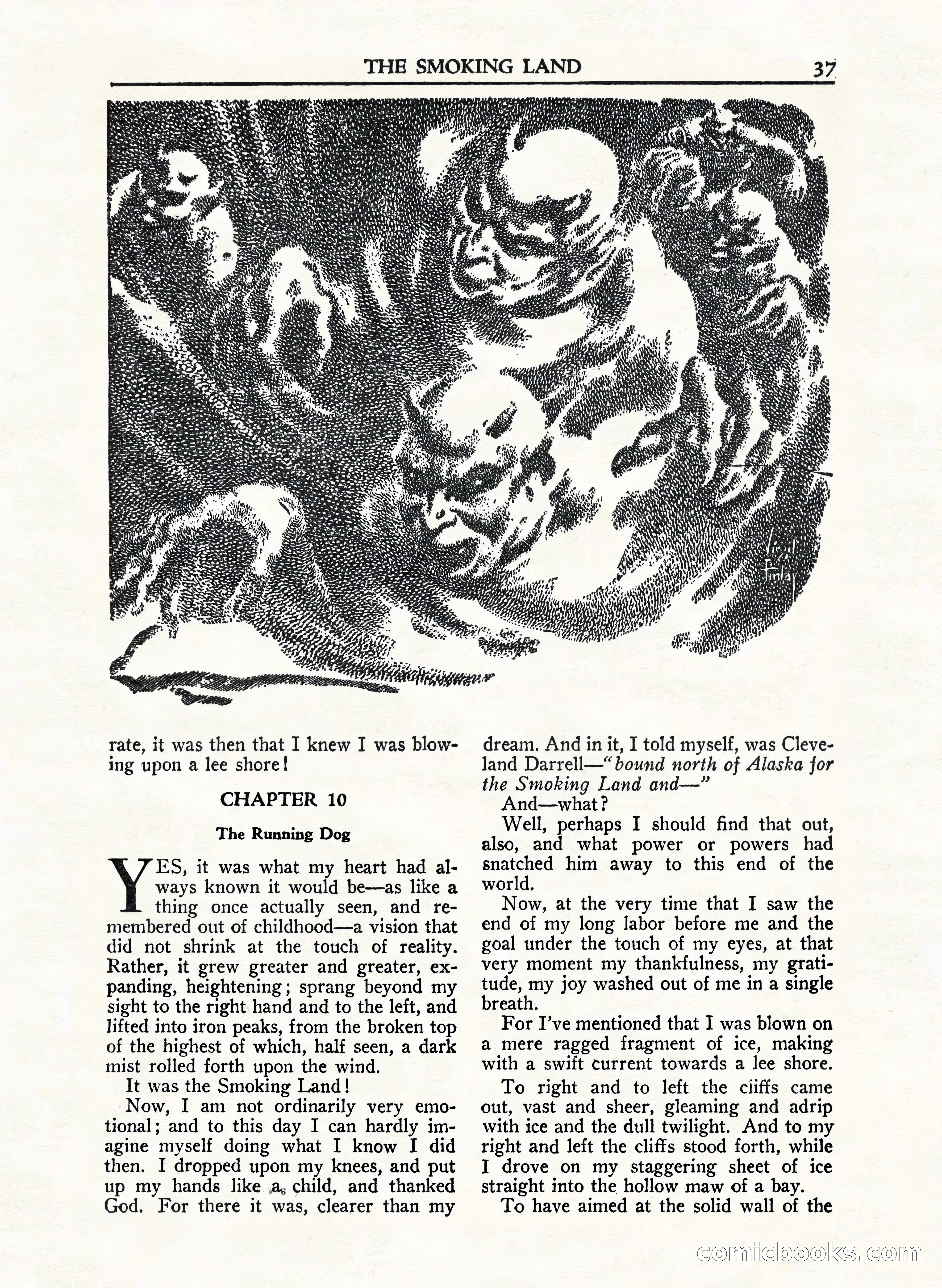A. Merritt's Fantasy Magazine, February 1950 — page 37 of 132
