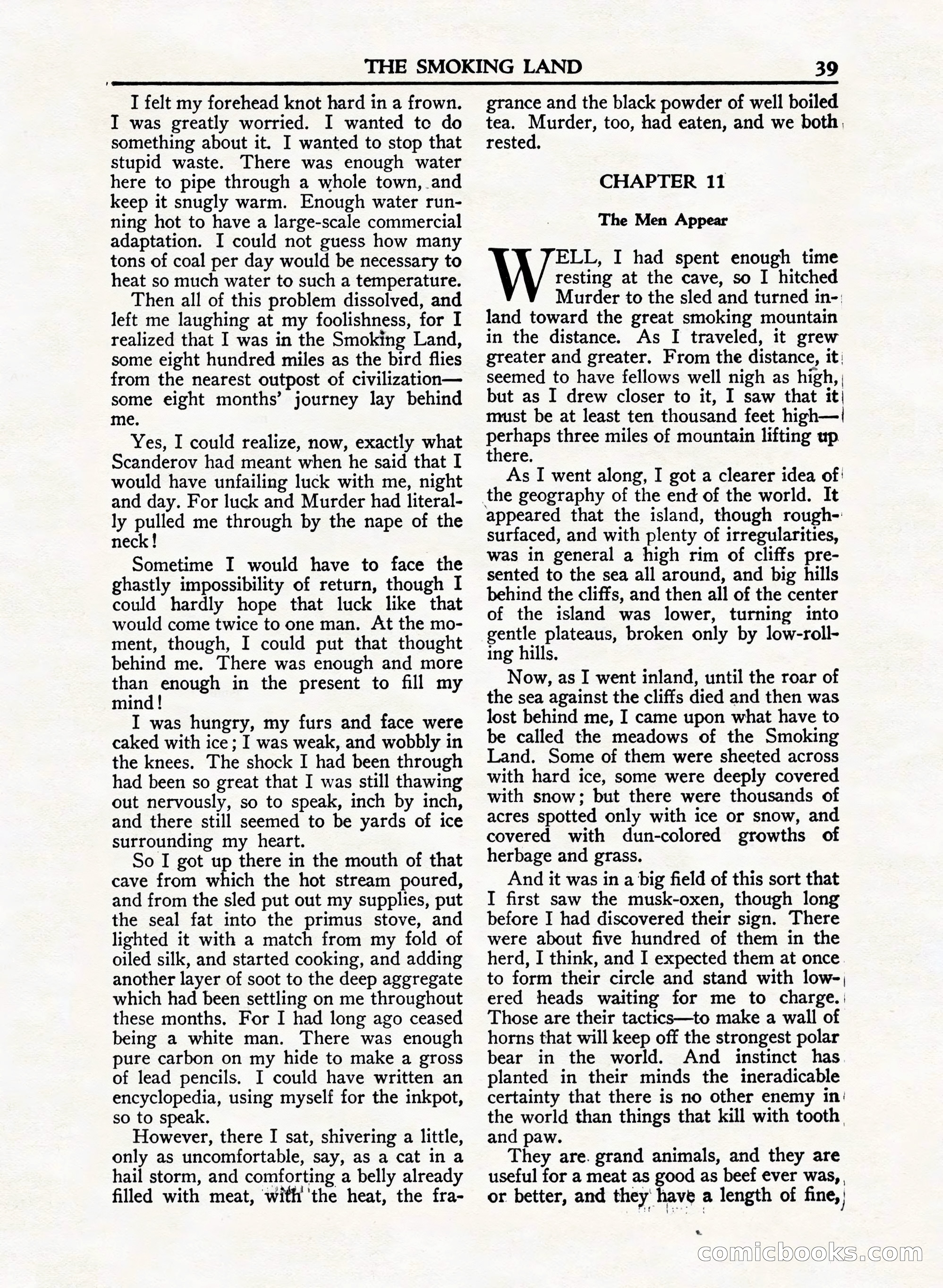 A. Merritt's Fantasy Magazine, February 1950 — page 39 of 132