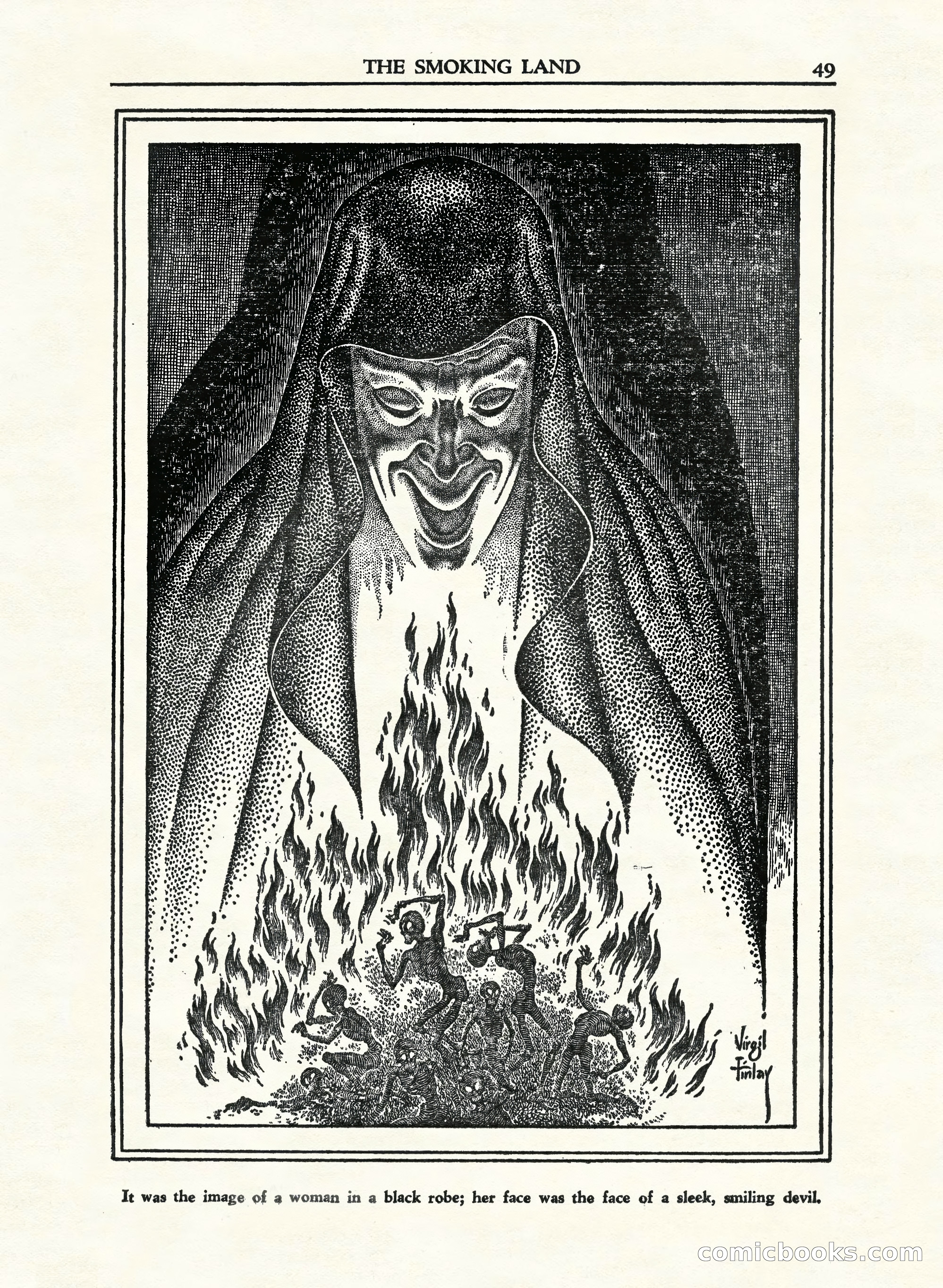 A. Merritt's Fantasy Magazine, February 1950 — page 49 of 132