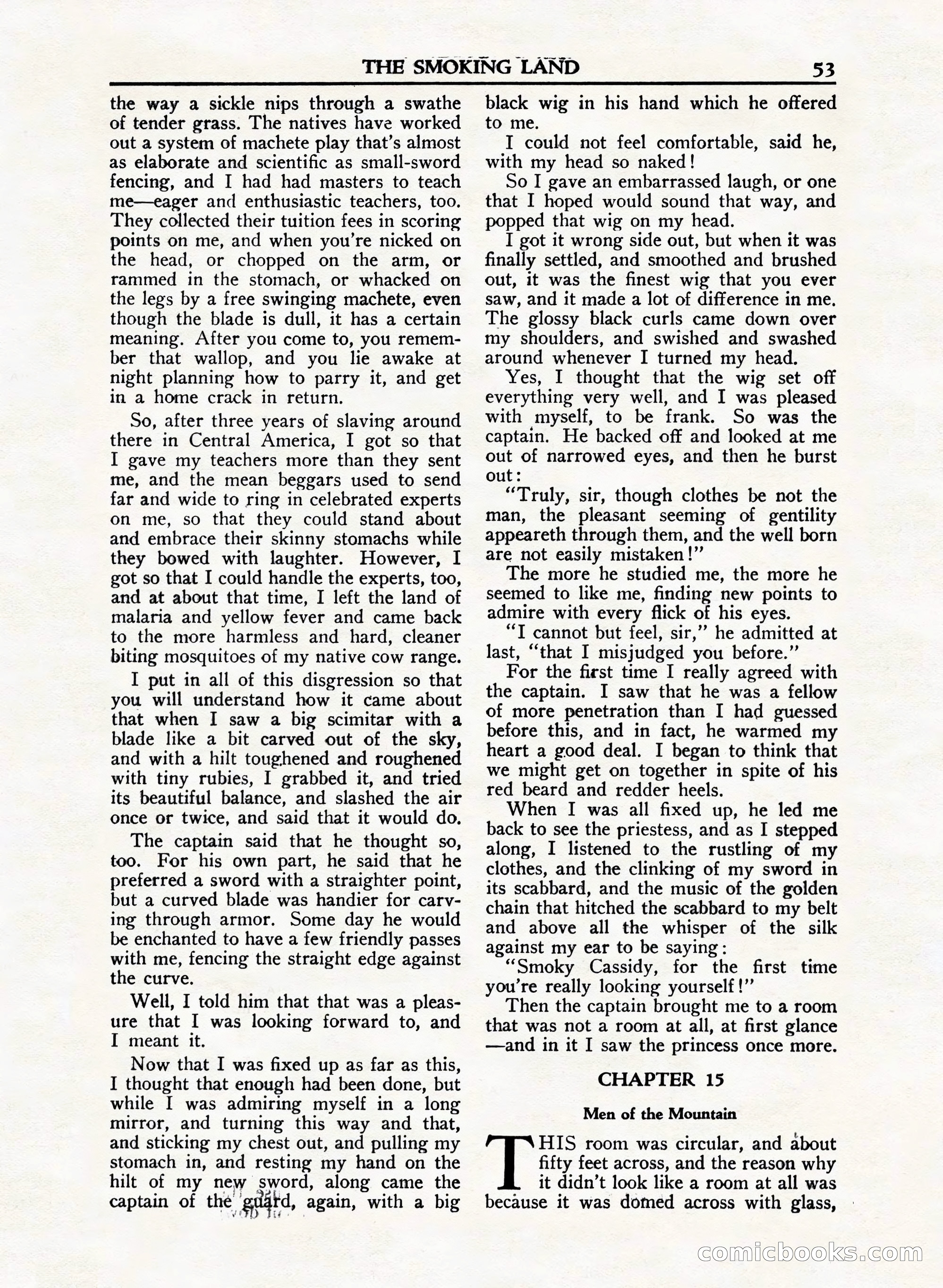 A. Merritt's Fantasy Magazine, February 1950 — page 53 of 132