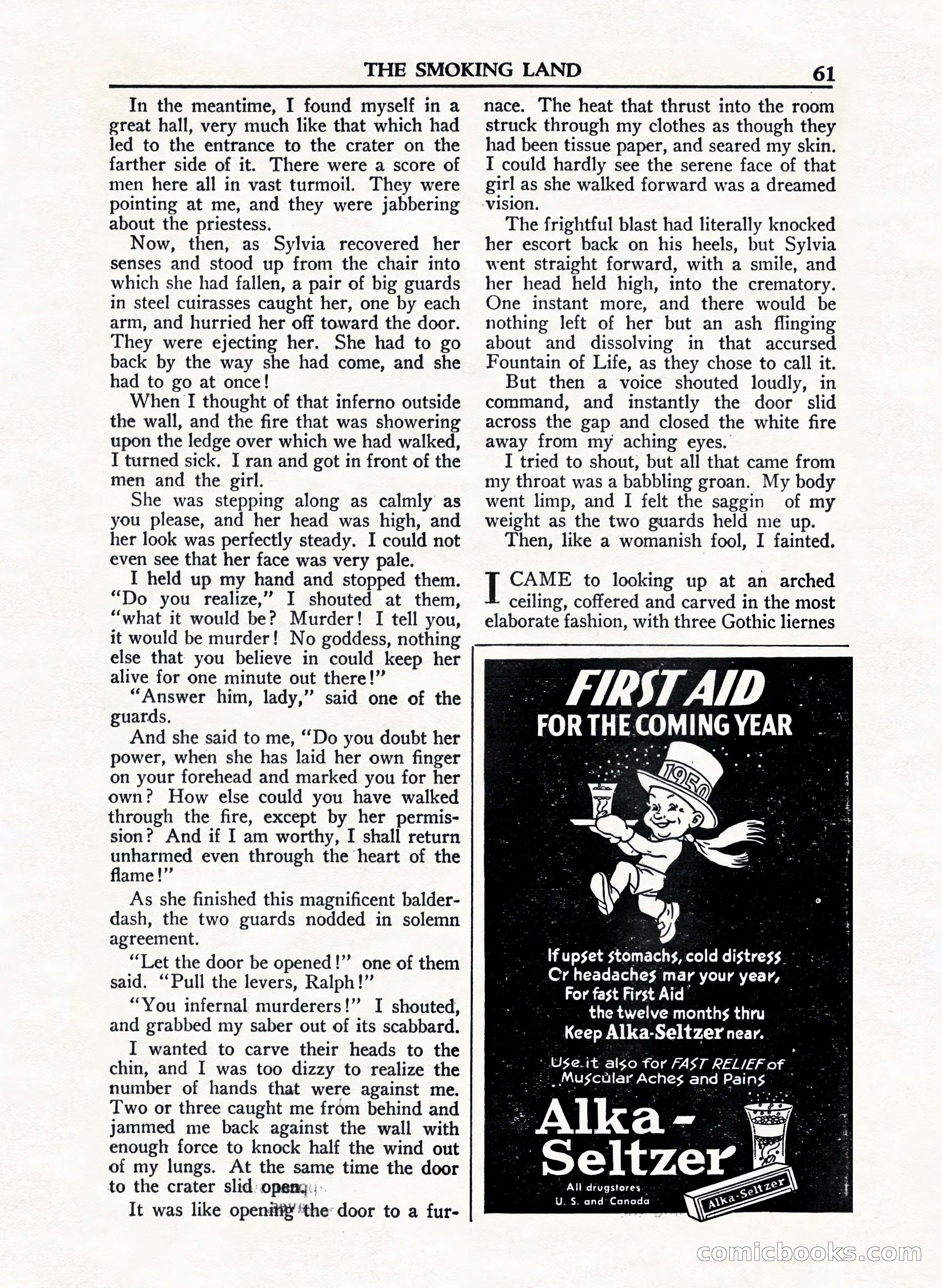 A. Merritt's Fantasy Magazine, February 1950 — page 61 of 132