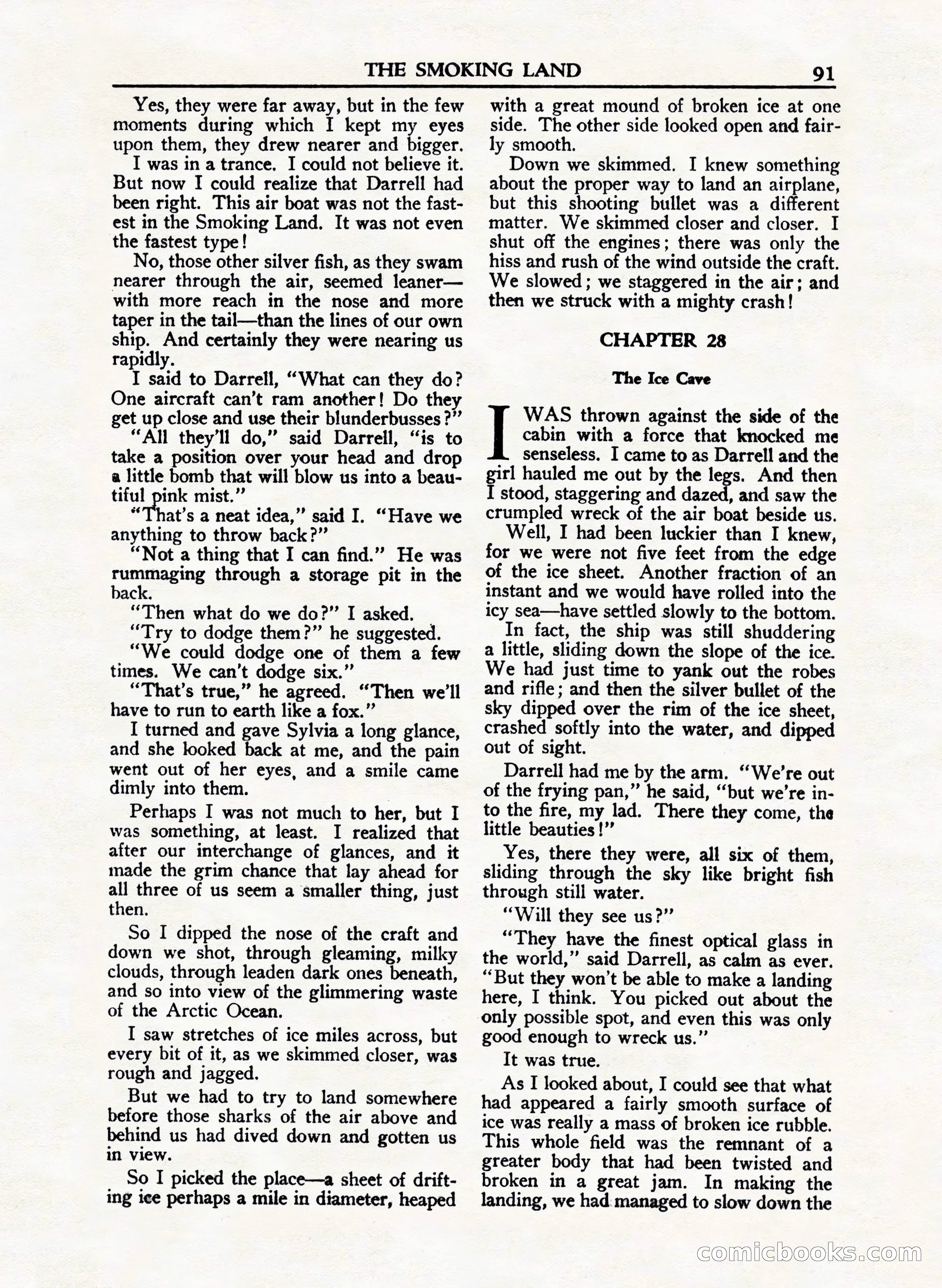 A. Merritt's Fantasy Magazine, February 1950 — page 91 of 132