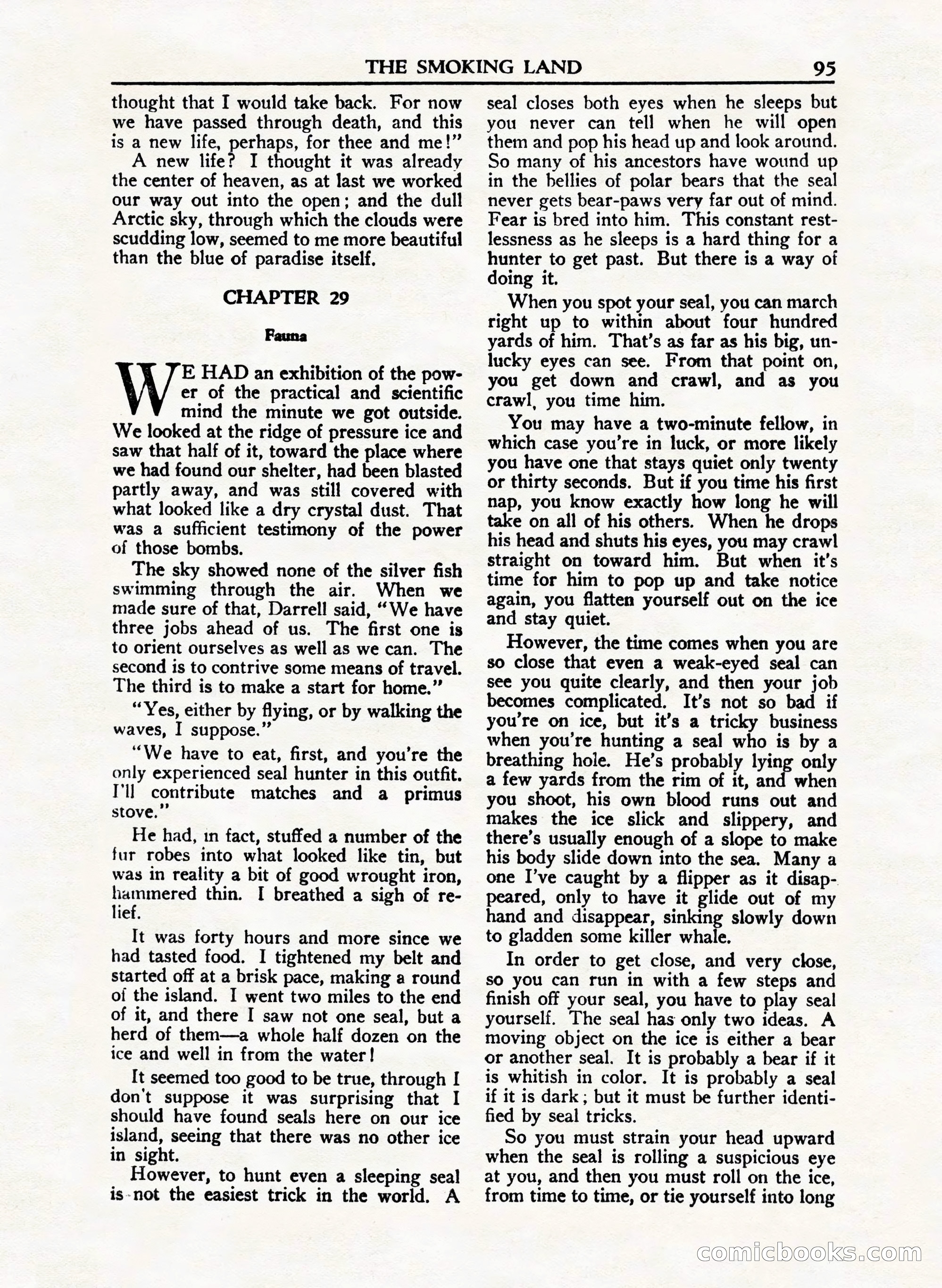 A. Merritt's Fantasy Magazine, February 1950 — page 95 of 132