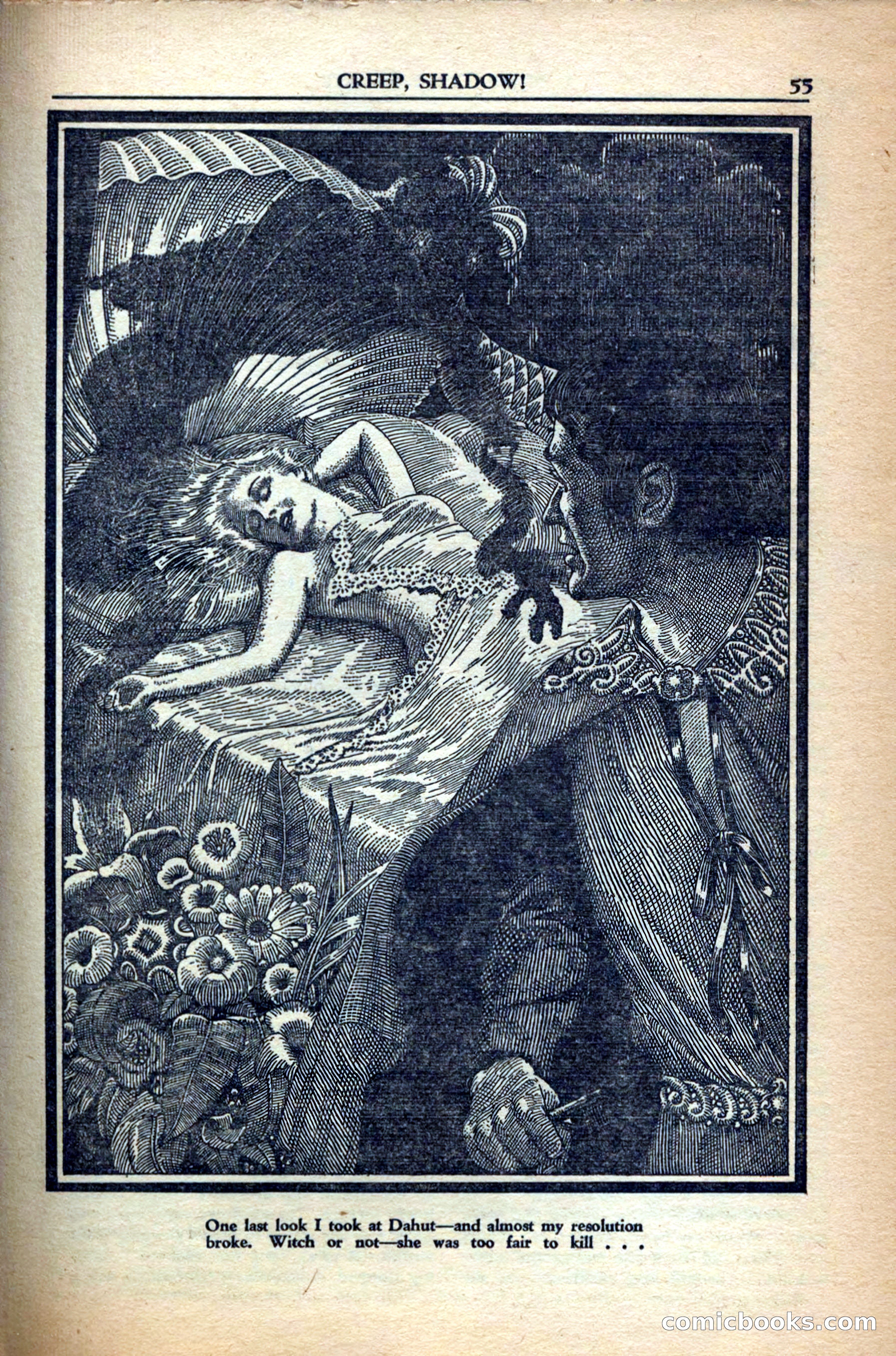 A. Merritt's Fantasy Magazine, December 1949 — page 55 of 132