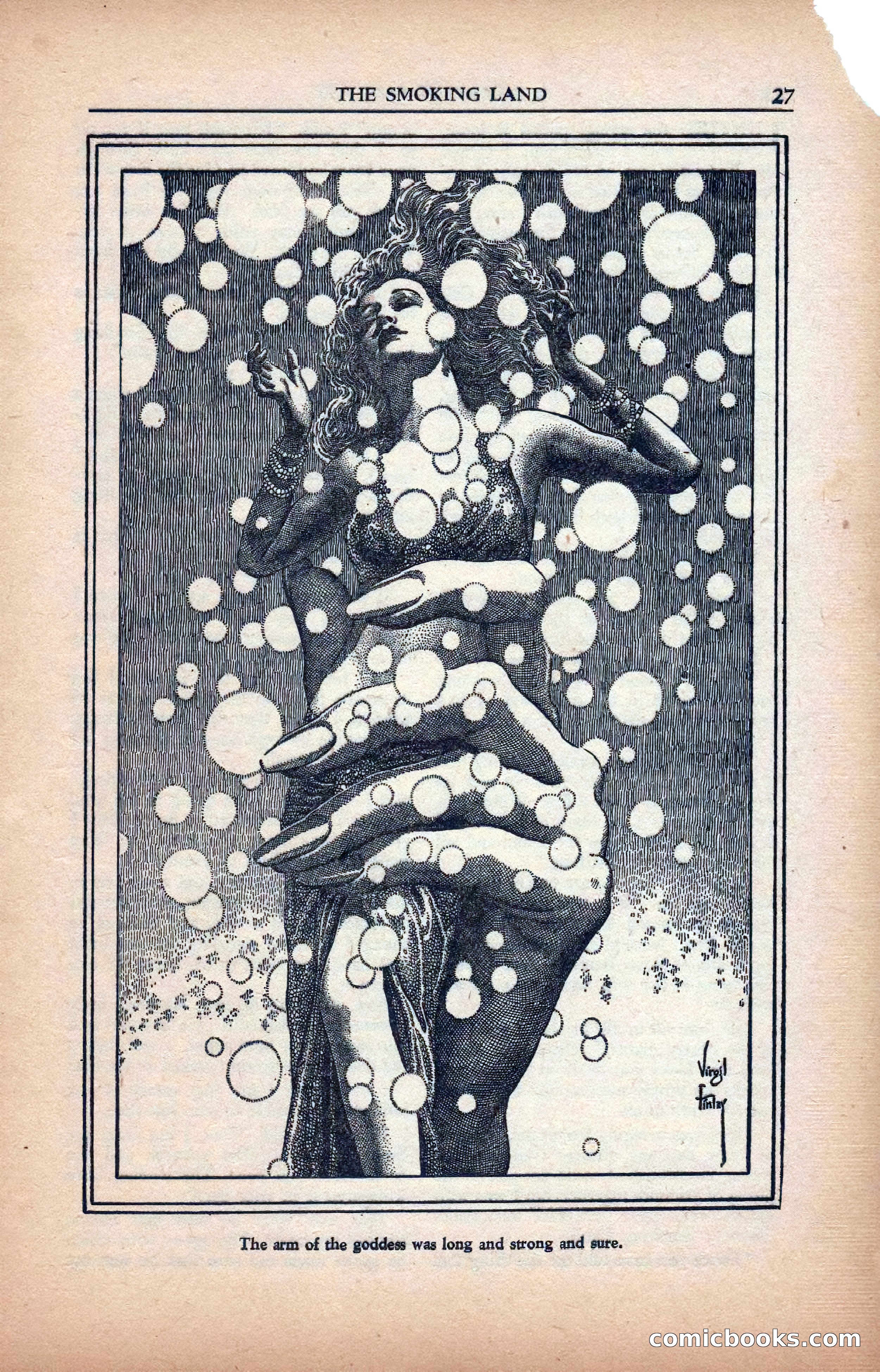 A. Merritt's Fantasy Magazine, February 1950 — page 27 of 134