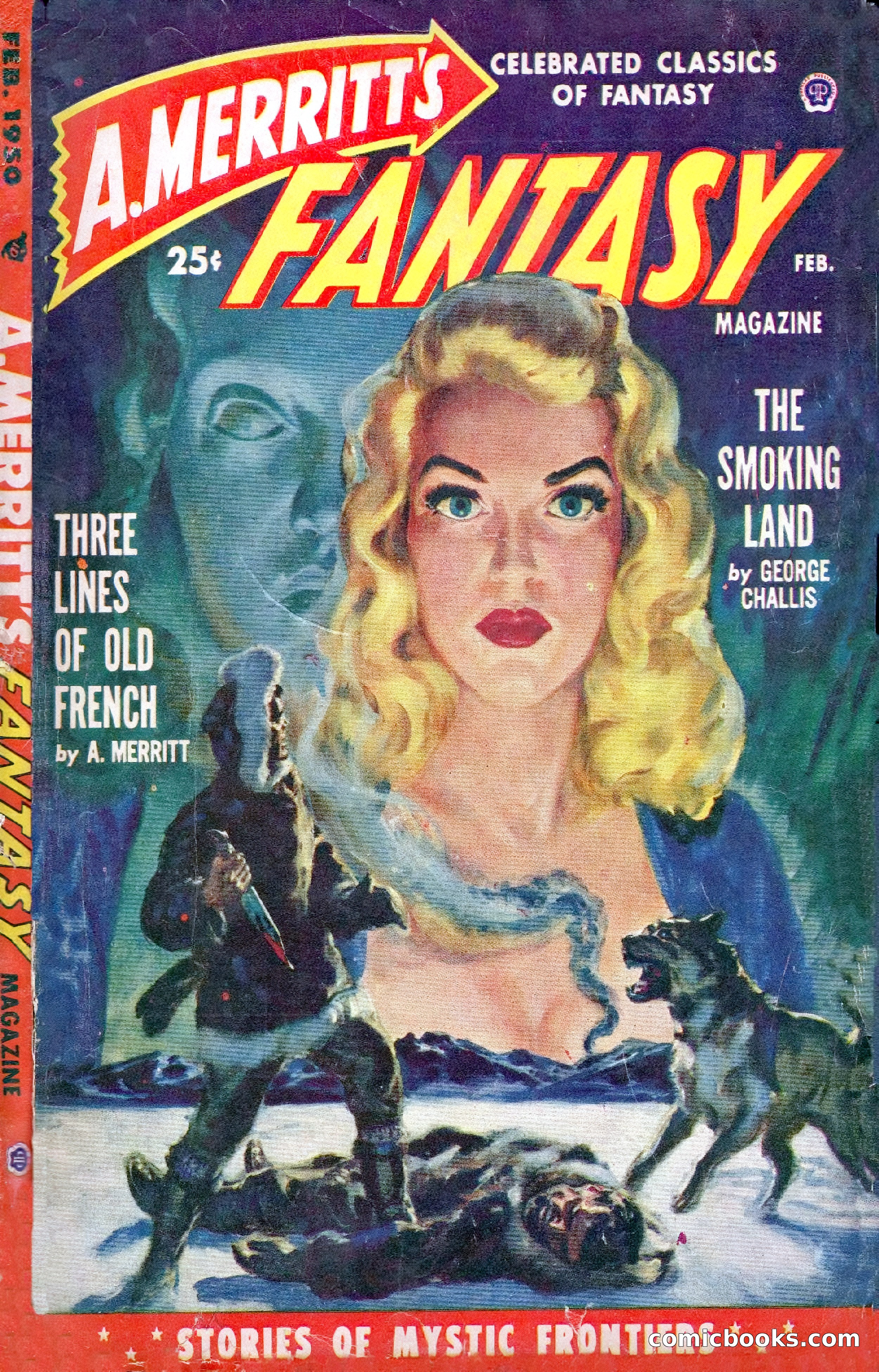 A. Merritt's Fantasy Magazine, February 1950 — page 134 of 134