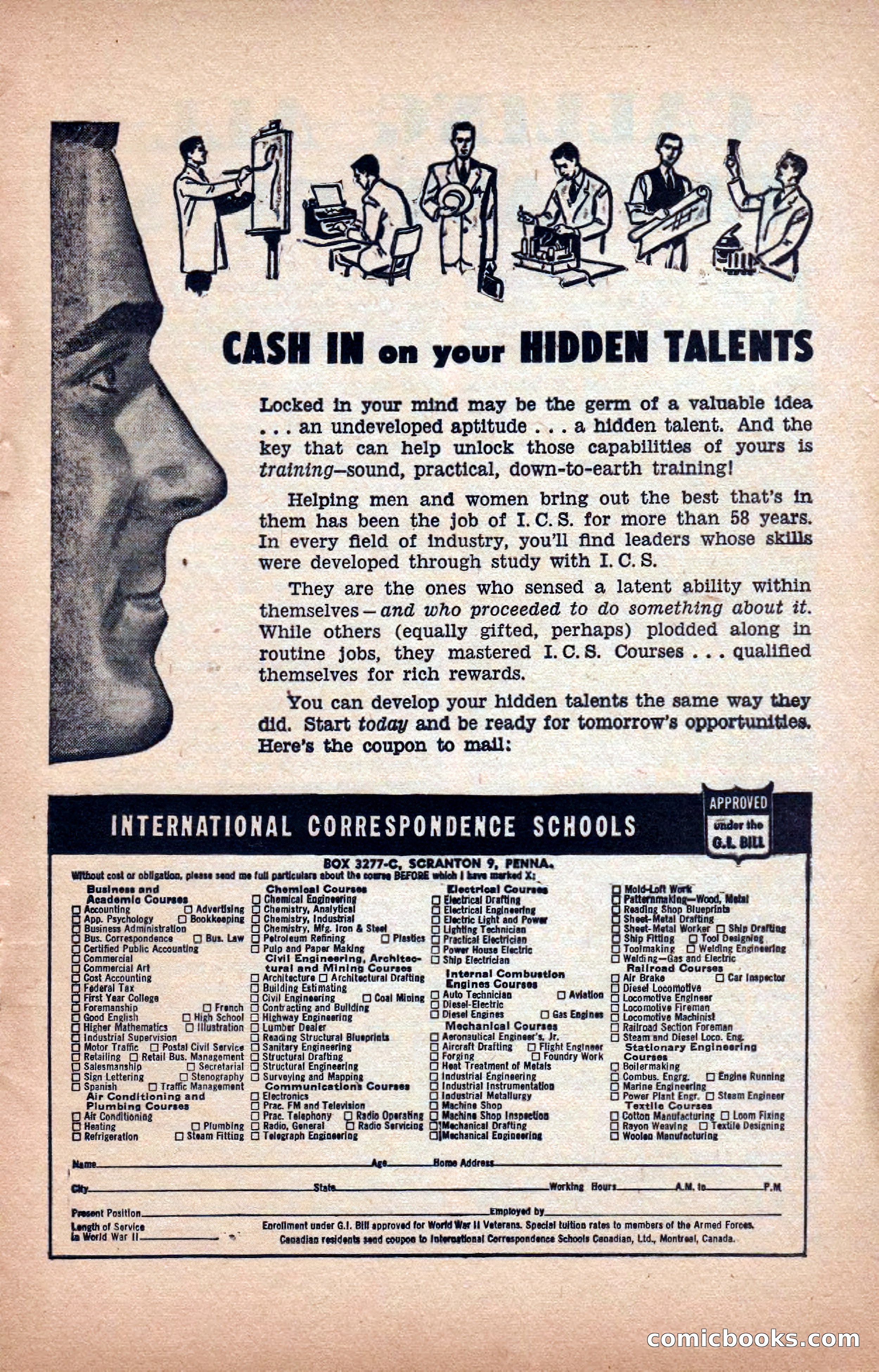 A. Merritt's Fantasy Magazine, February 1950 — page 5 of 133