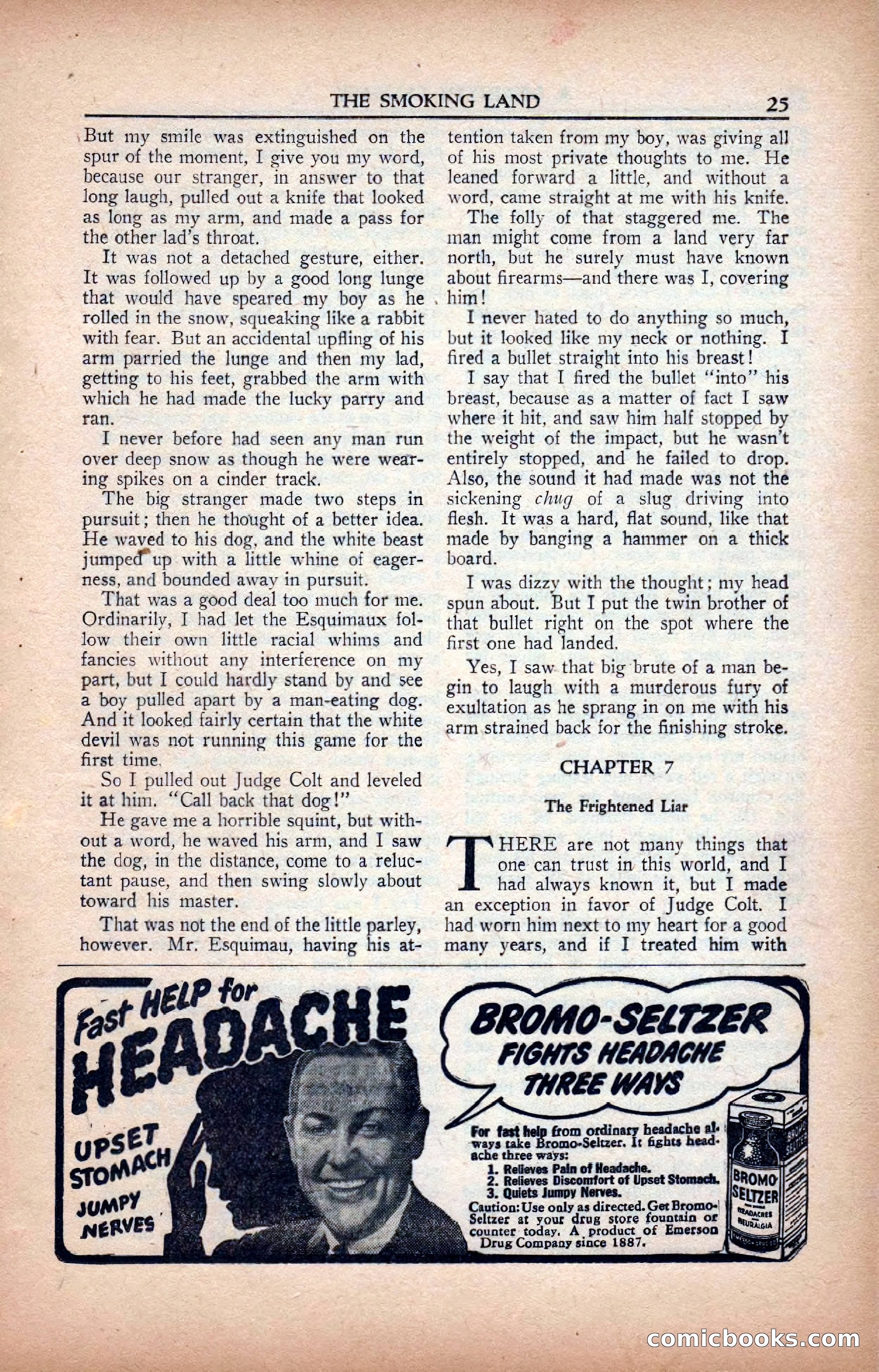 A. Merritt's Fantasy Magazine, February 1950 — page 25 of 133