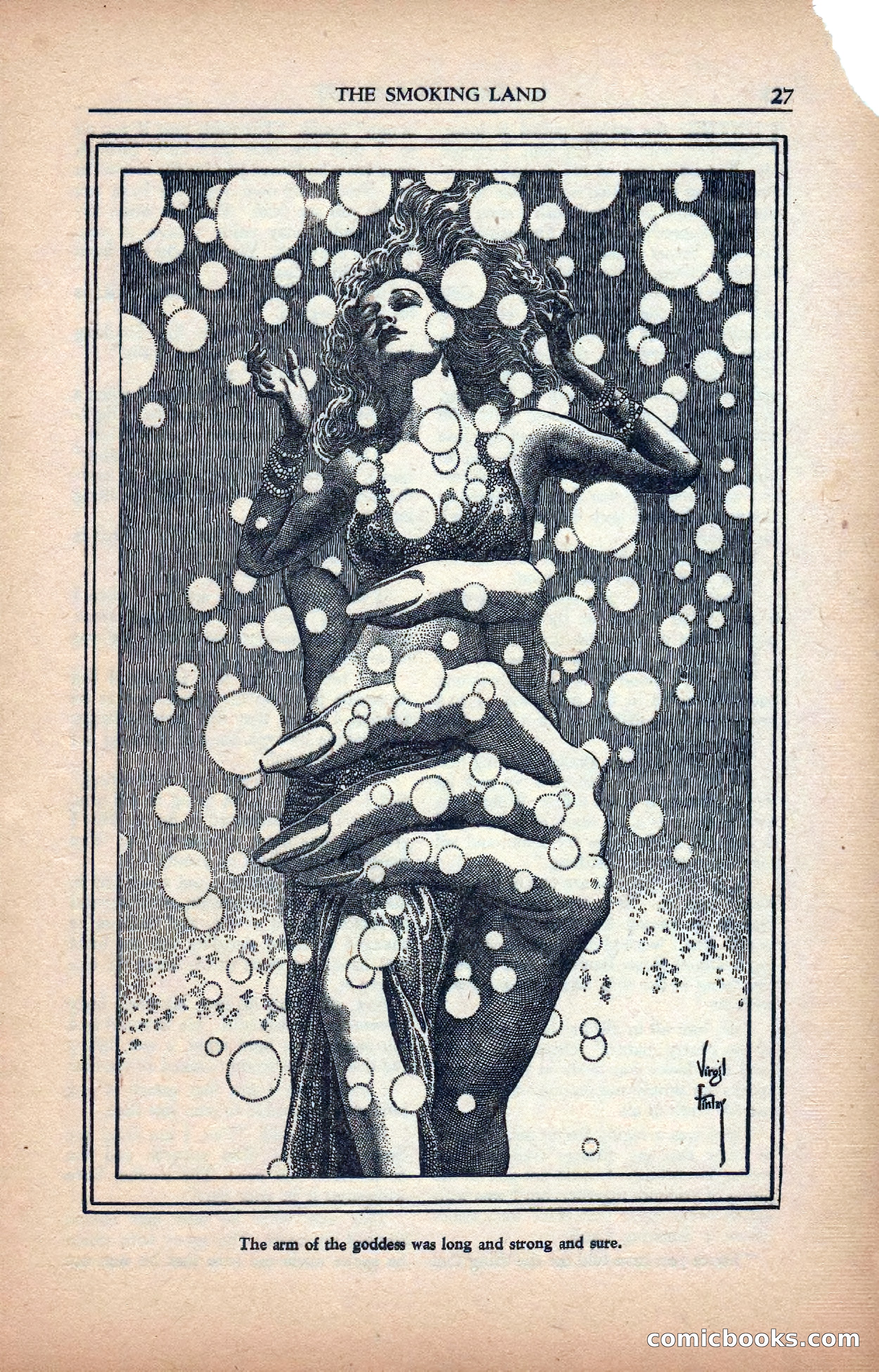A. Merritt's Fantasy Magazine, February 1950 — page 27 of 133