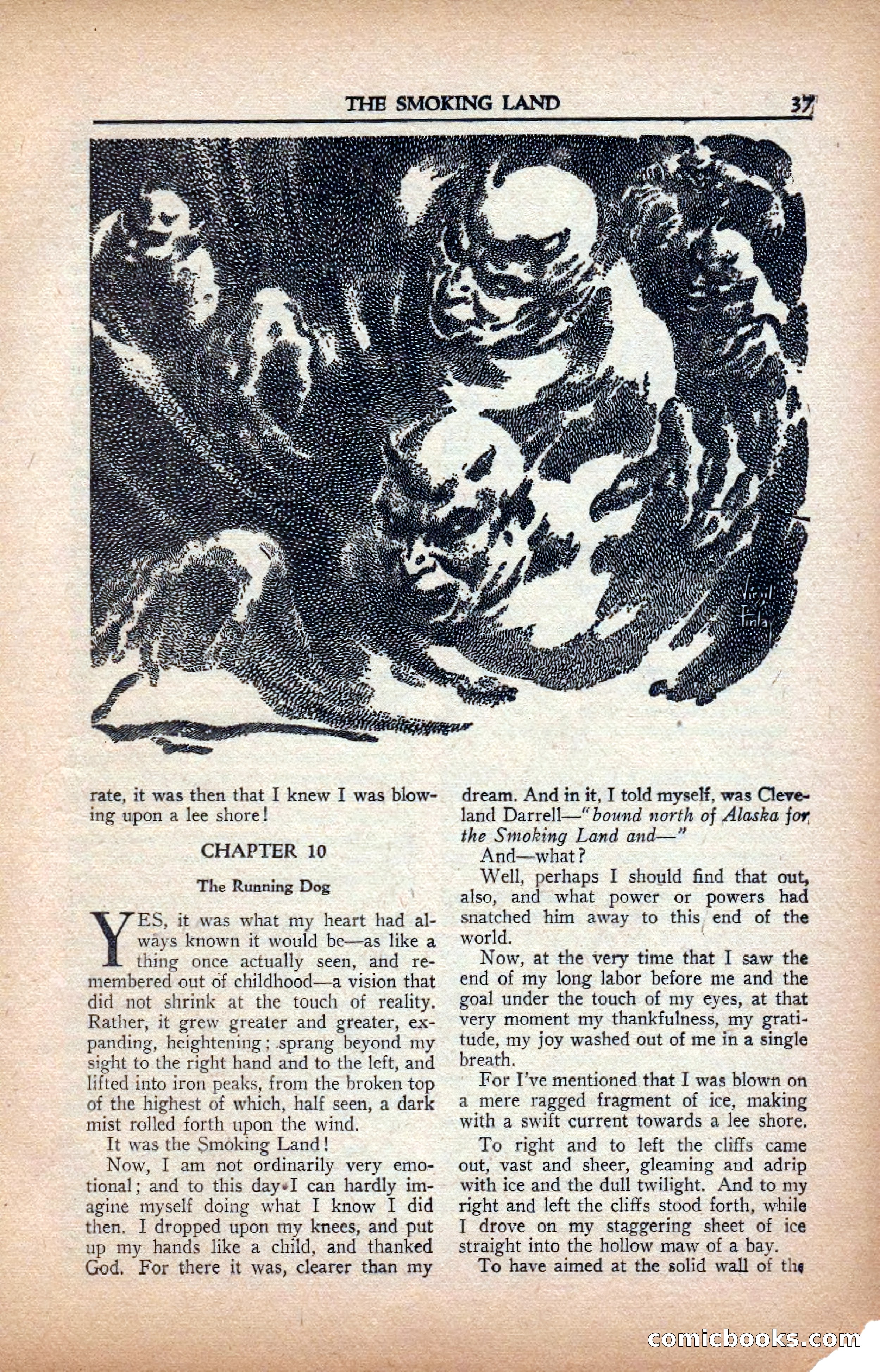 A. Merritt's Fantasy Magazine, February 1950 — page 37 of 133