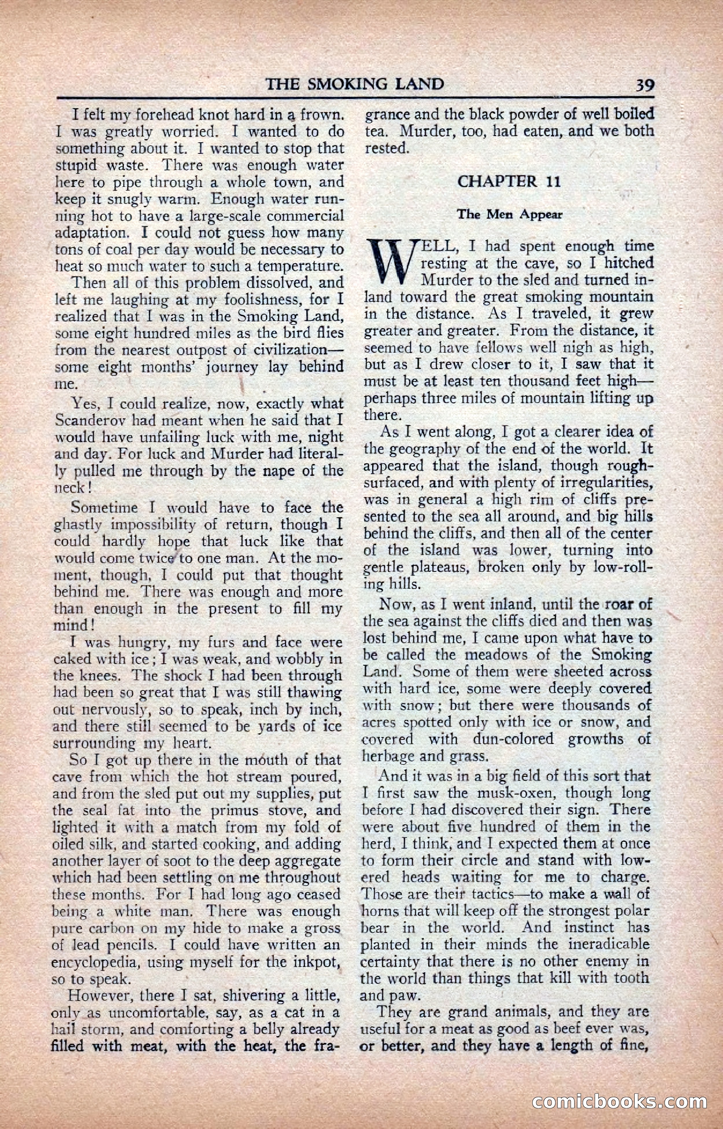 A. Merritt's Fantasy Magazine, February 1950 — page 39 of 133