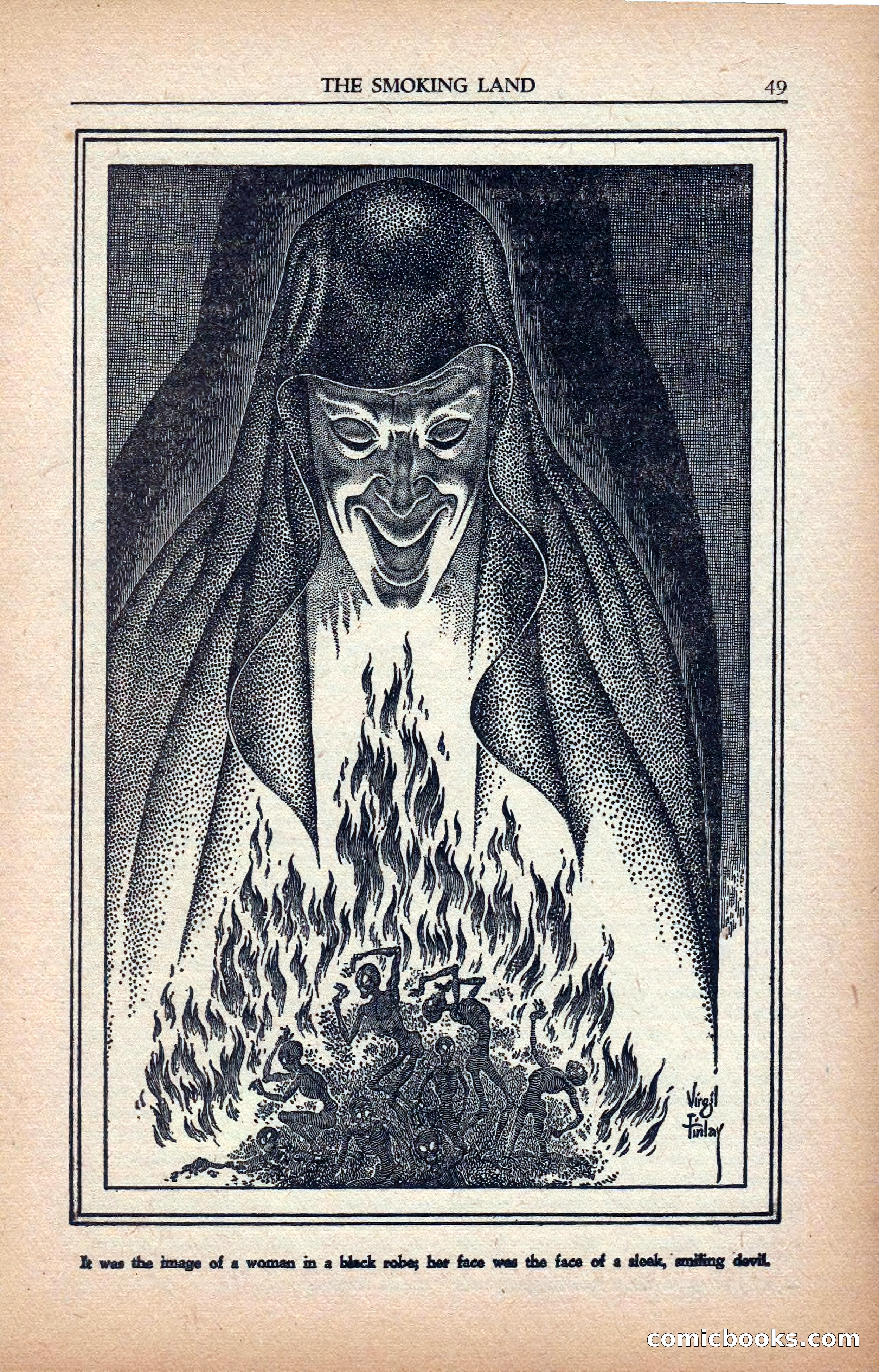 A. Merritt's Fantasy Magazine, February 1950 — page 49 of 133