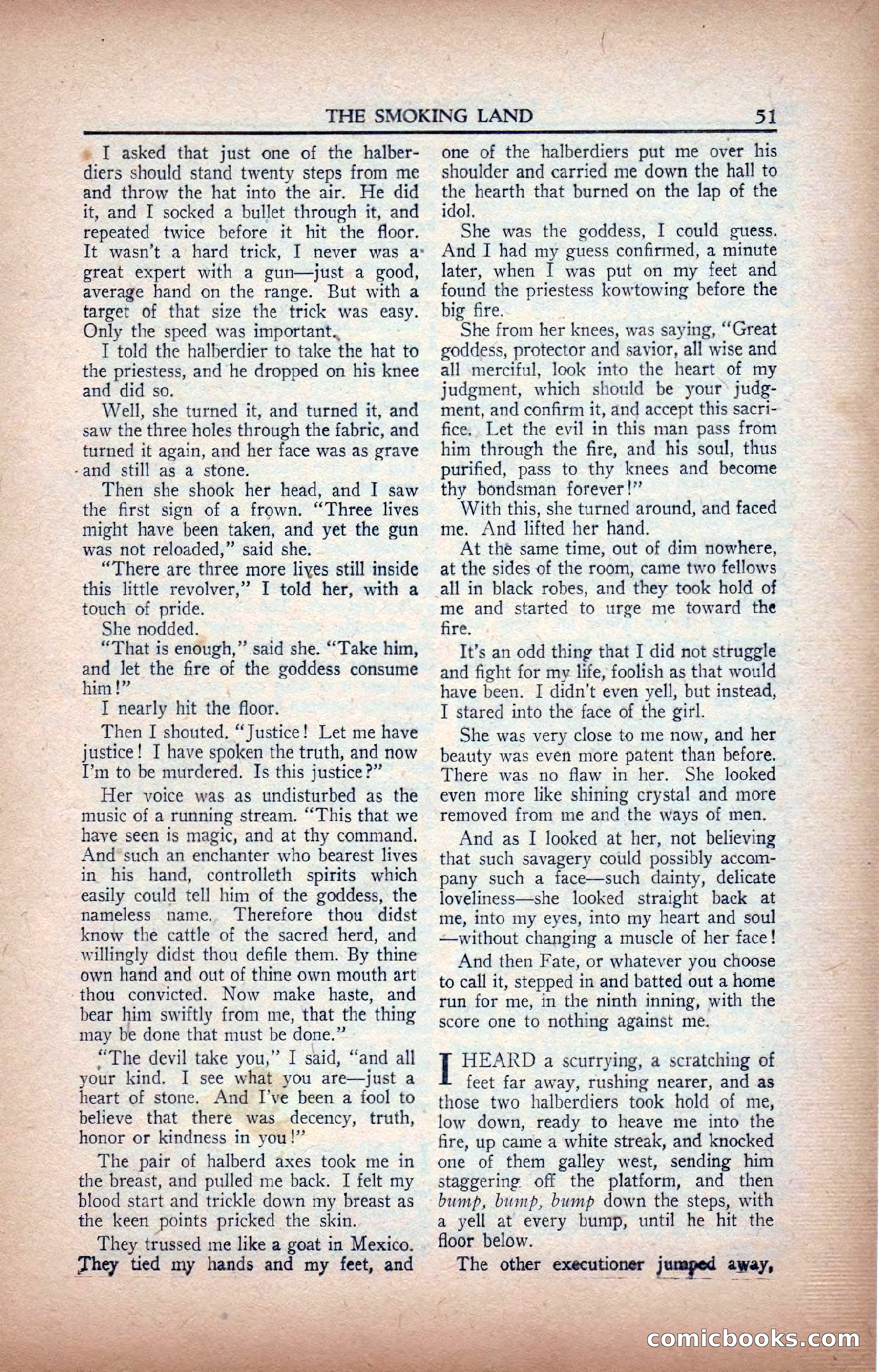 A. Merritt's Fantasy Magazine, February 1950 — page 51 of 133