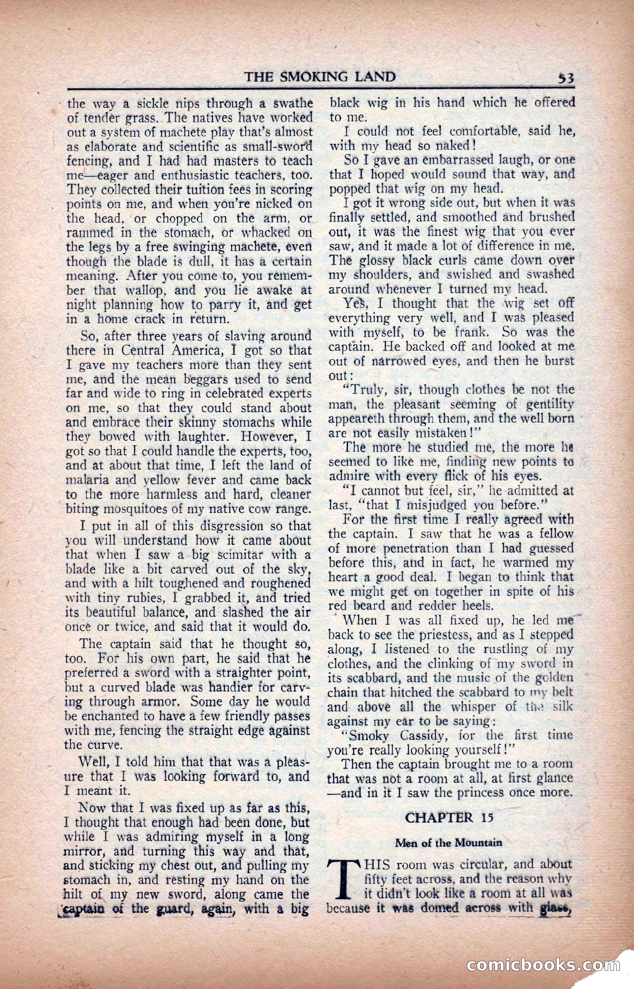 A. Merritt's Fantasy Magazine, February 1950 — page 53 of 133