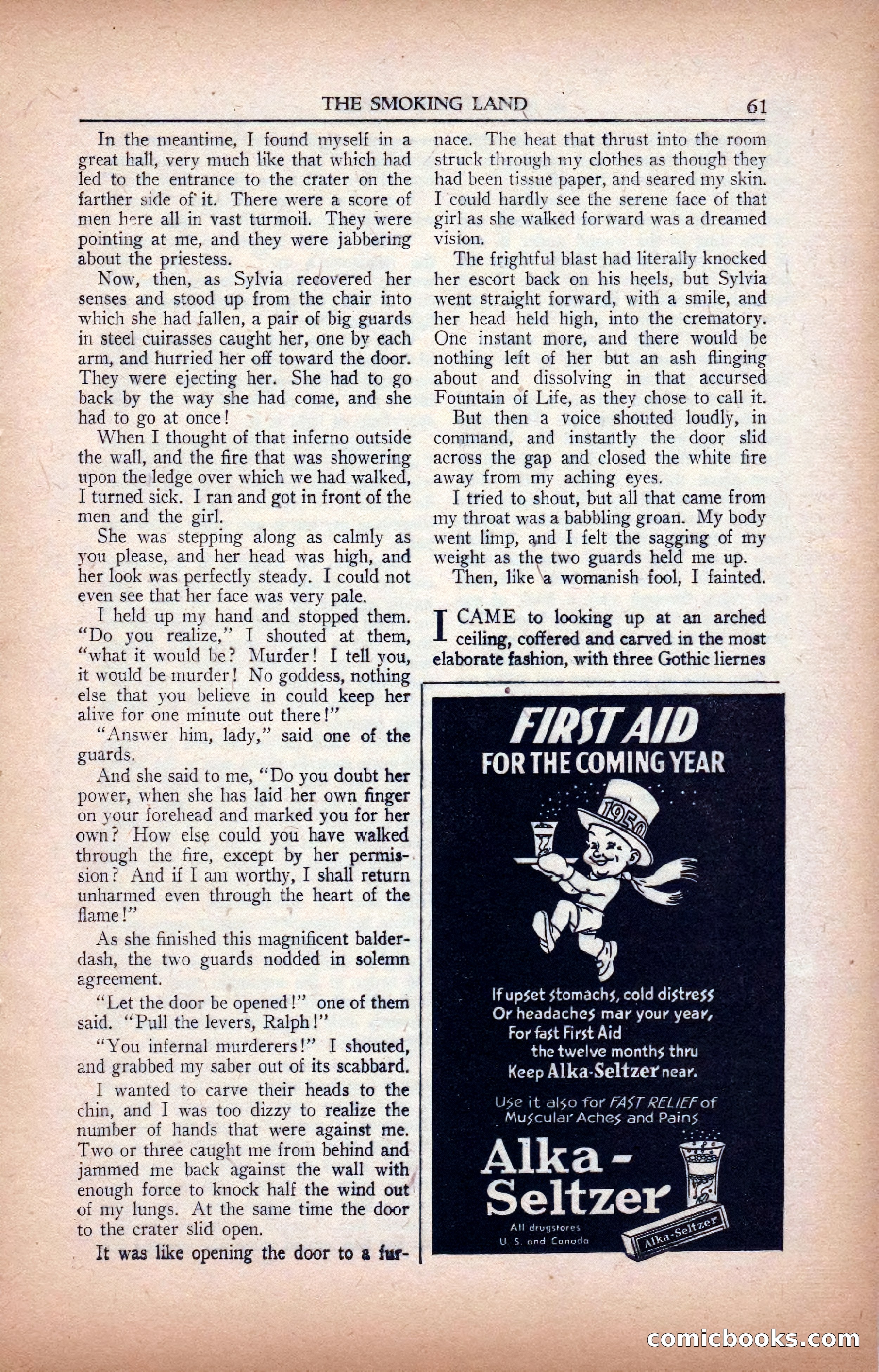 A. Merritt's Fantasy Magazine, February 1950 — page 61 of 133