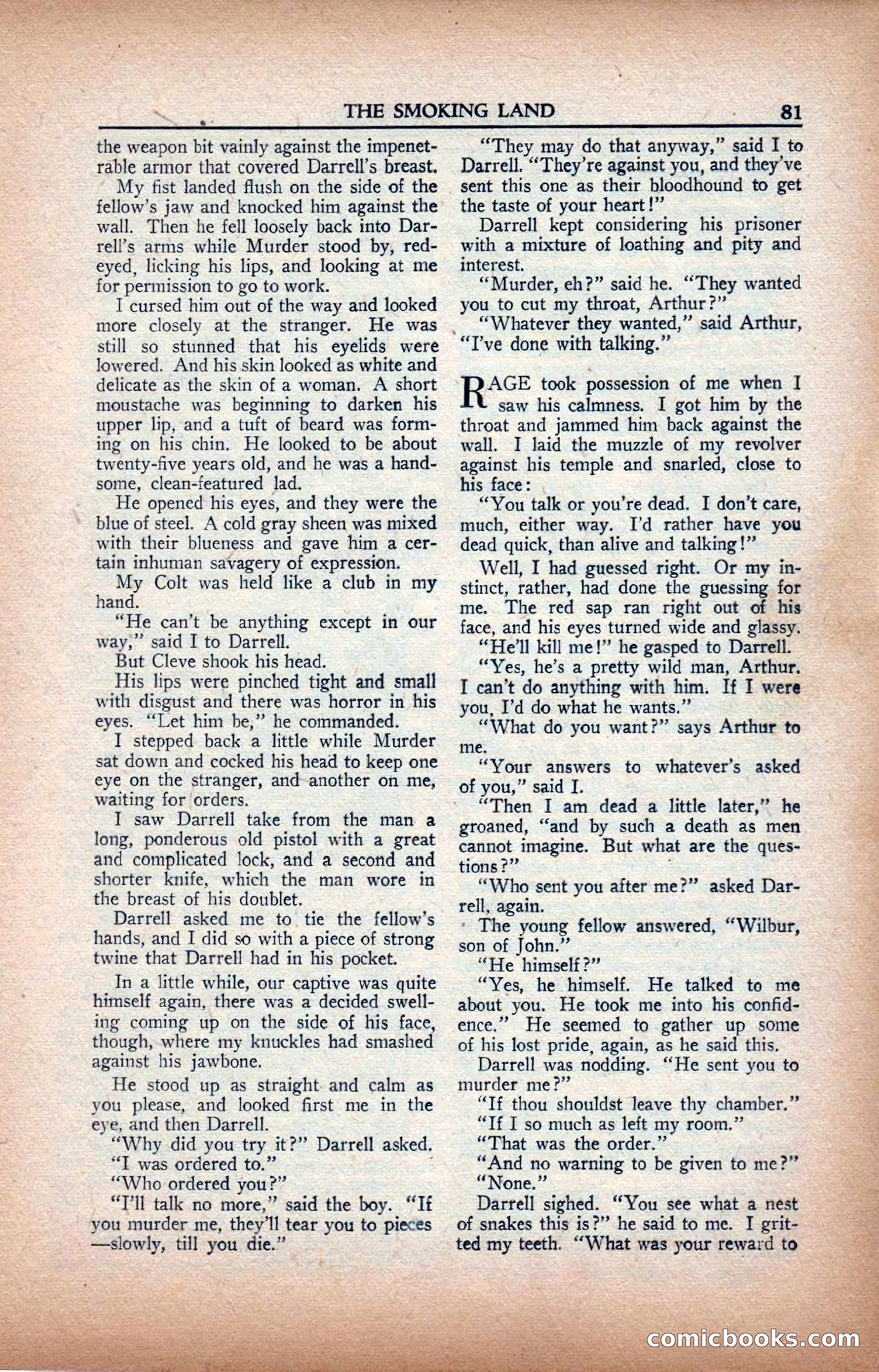 A. Merritt's Fantasy Magazine, February 1950 — page 81 of 133