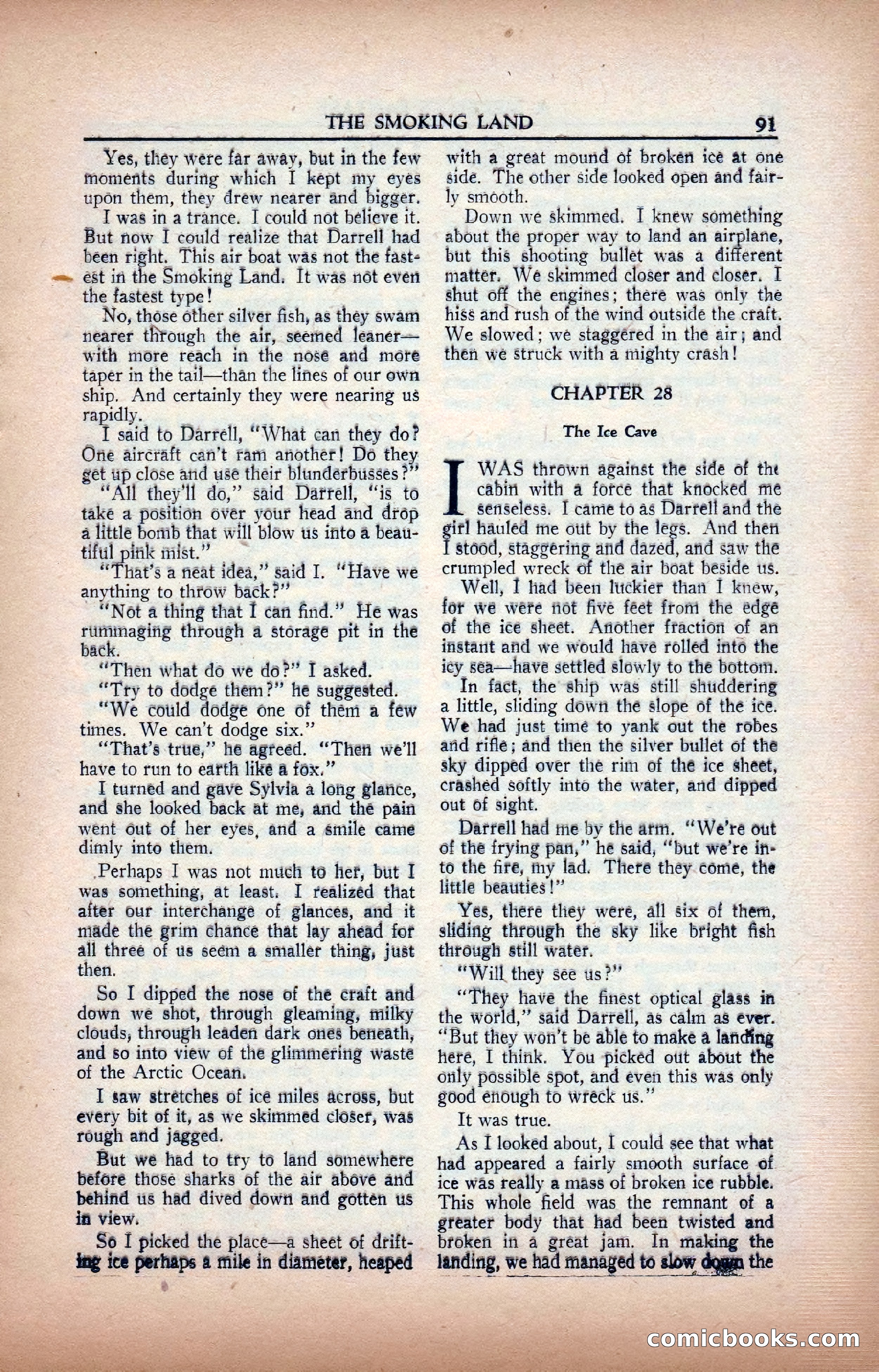 A. Merritt's Fantasy Magazine, February 1950 — page 91 of 133