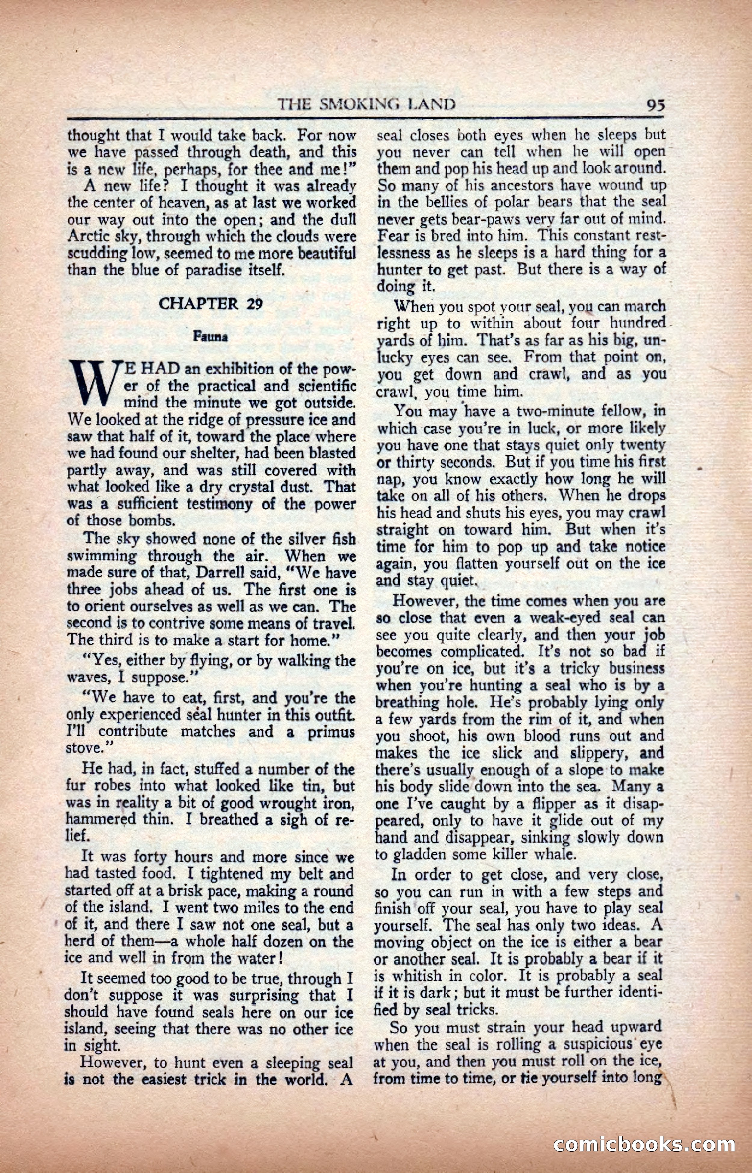 A. Merritt's Fantasy Magazine, February 1950 — page 95 of 133