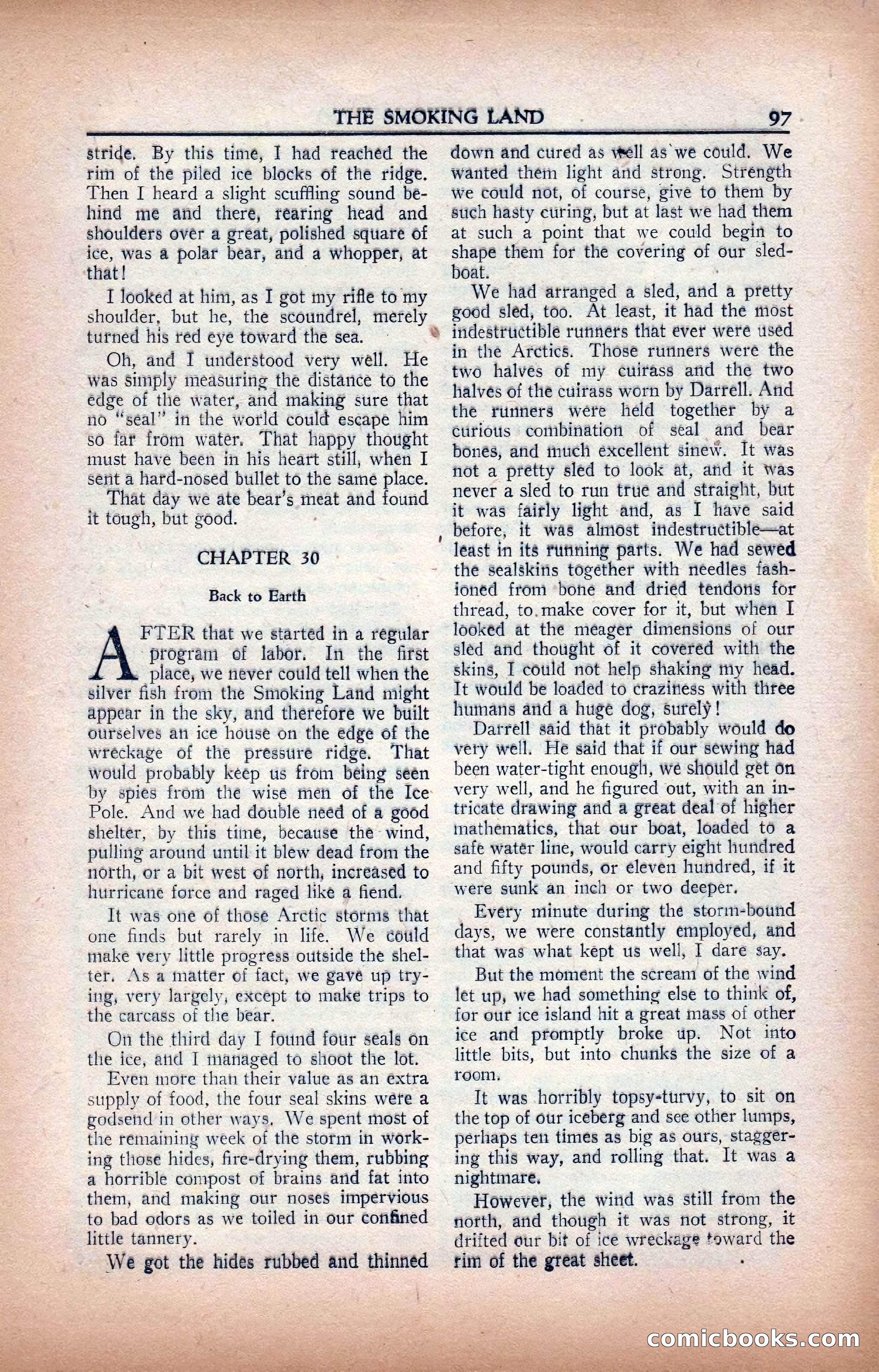 A. Merritt's Fantasy Magazine, February 1950 — page 97 of 133