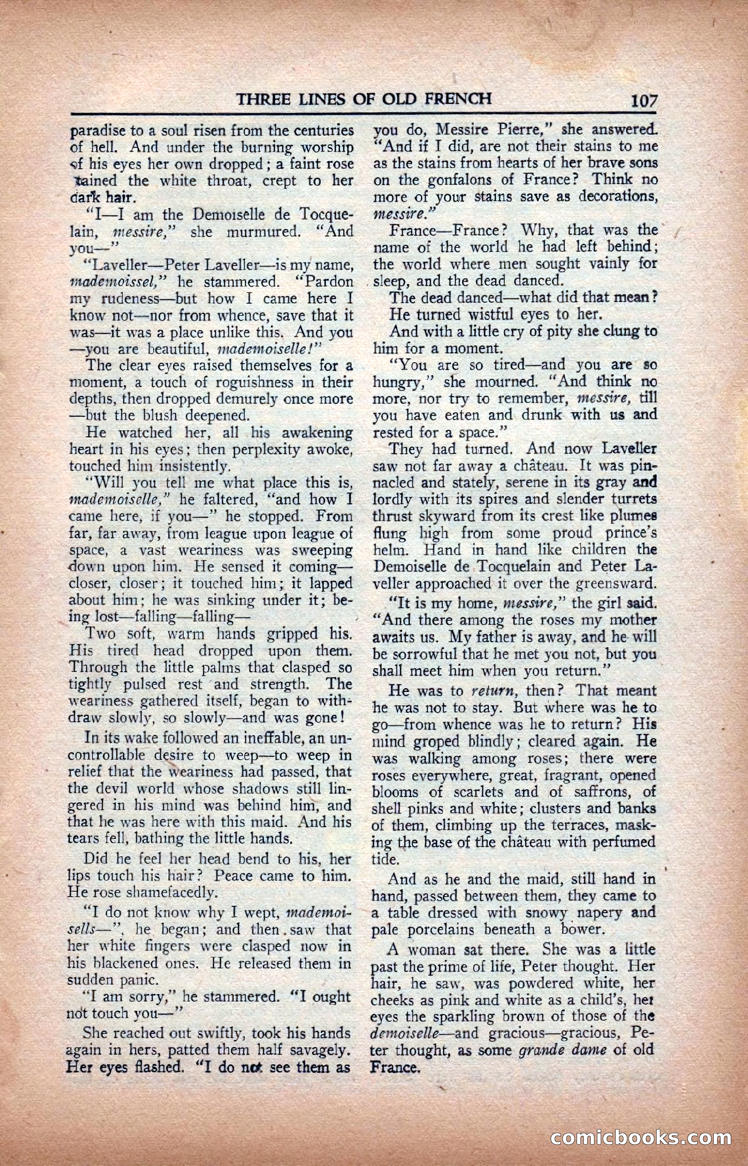 A. Merritt's Fantasy Magazine, February 1950 — page 107 of 133