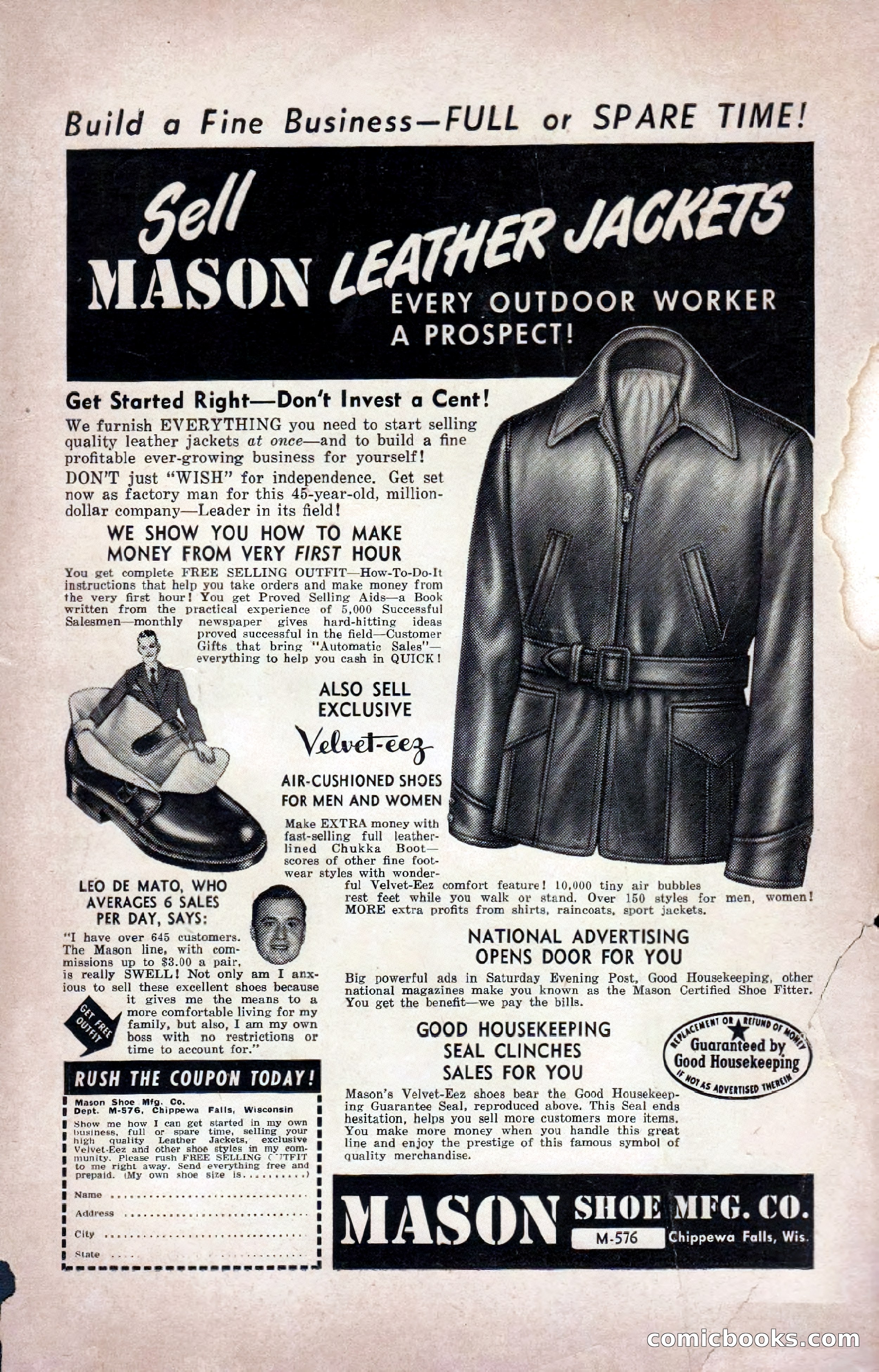 A. Merritt's Fantasy Magazine, February 1950 — page 131 of 133